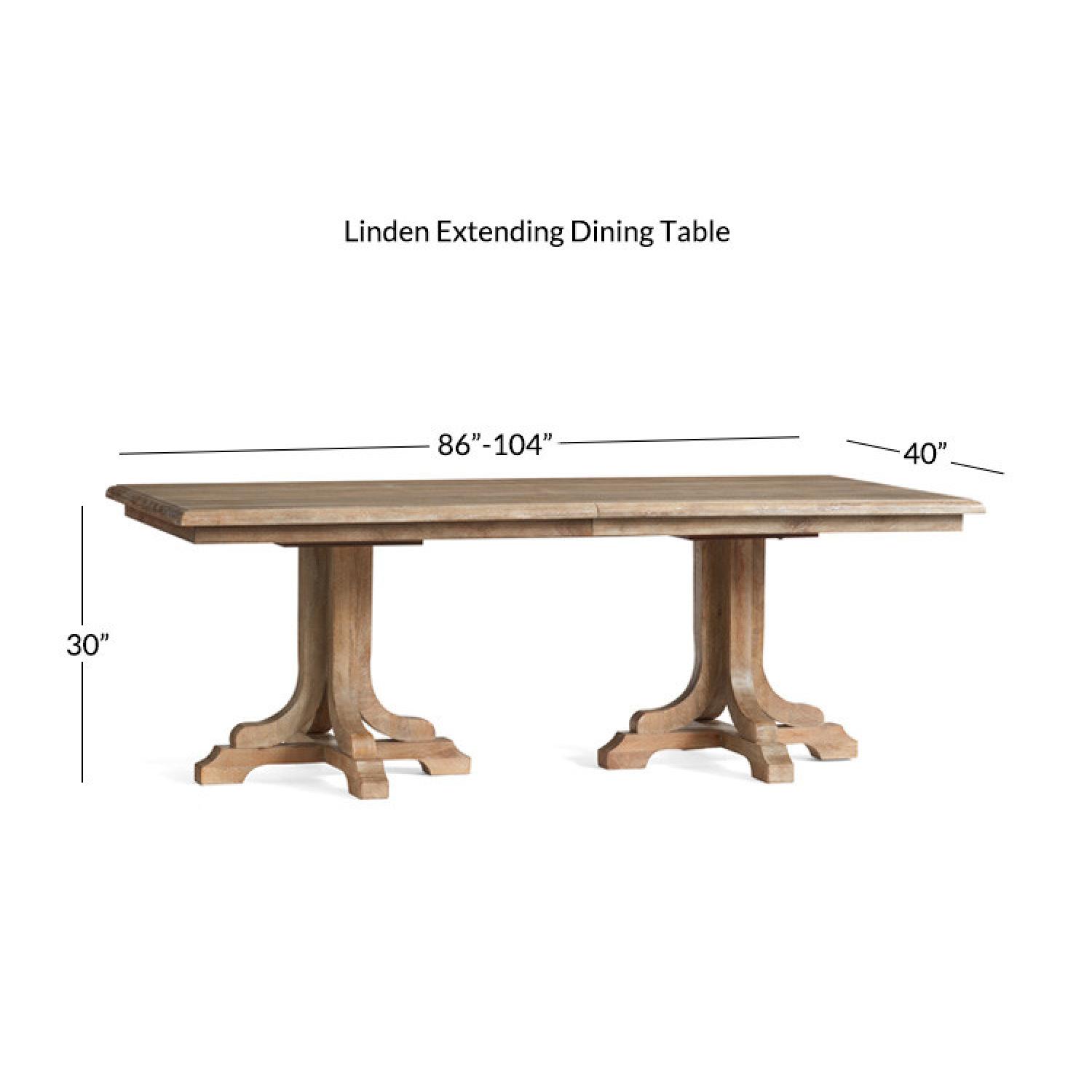 Pottery Barn Linden Dining Table - image-4