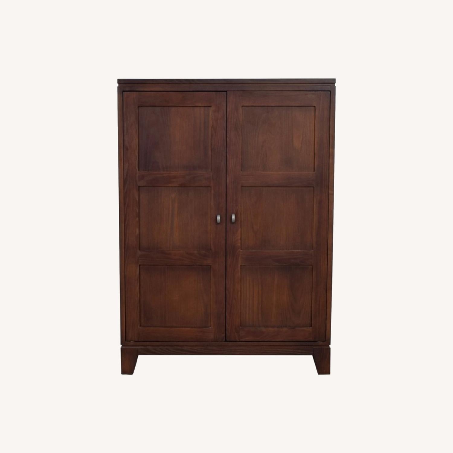 Modern Armoire Storage Cabinet Ethan Allen - image-0