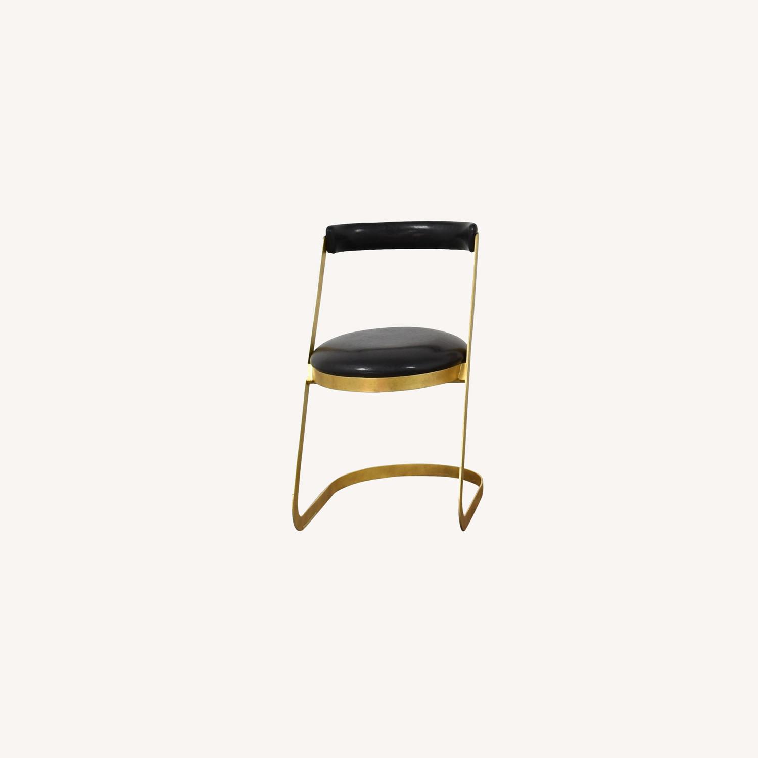 Dwell Studio Farrah Black and Gold Dining Chairs - image-0
