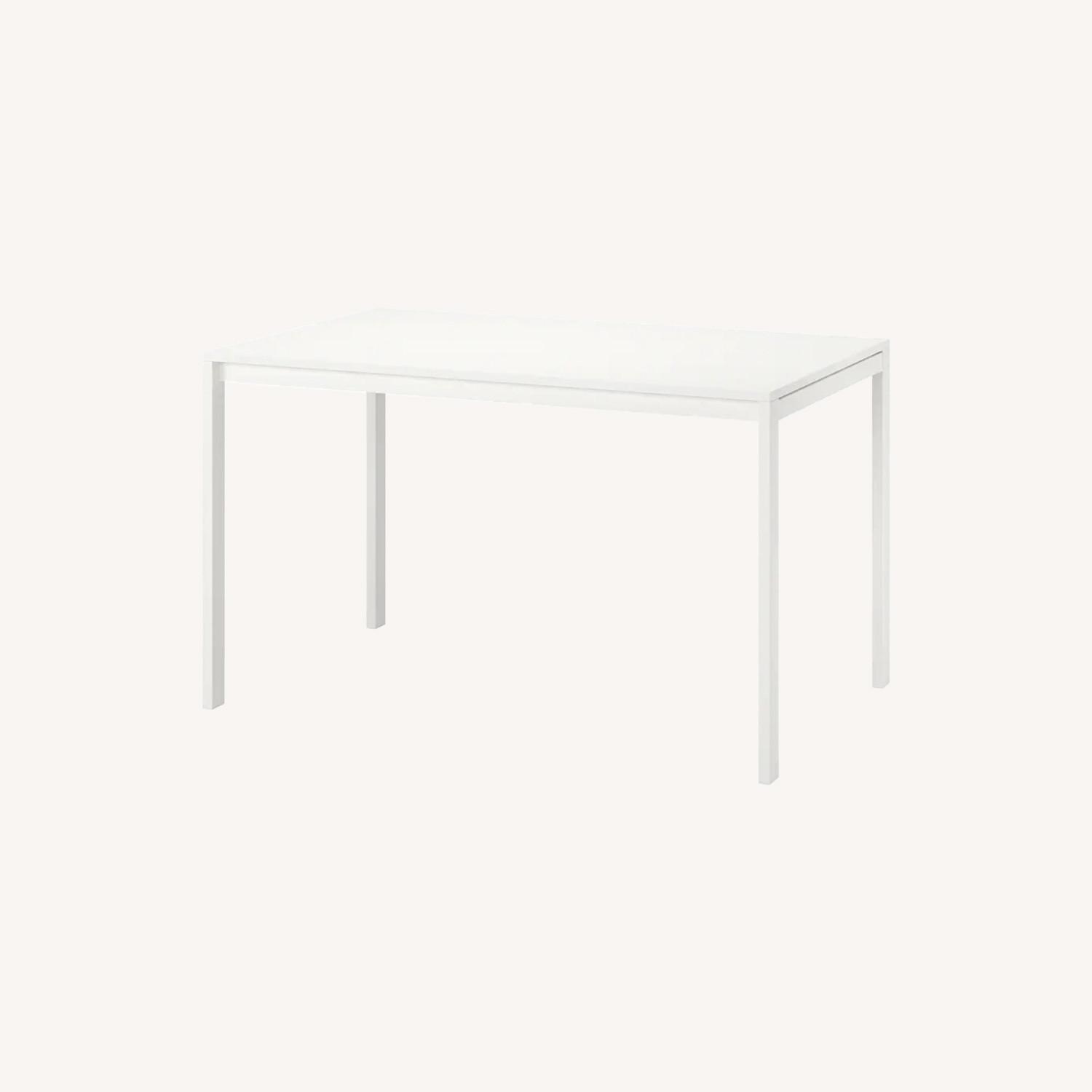 IKEA MELLTORP White Dining Table - AptDeco