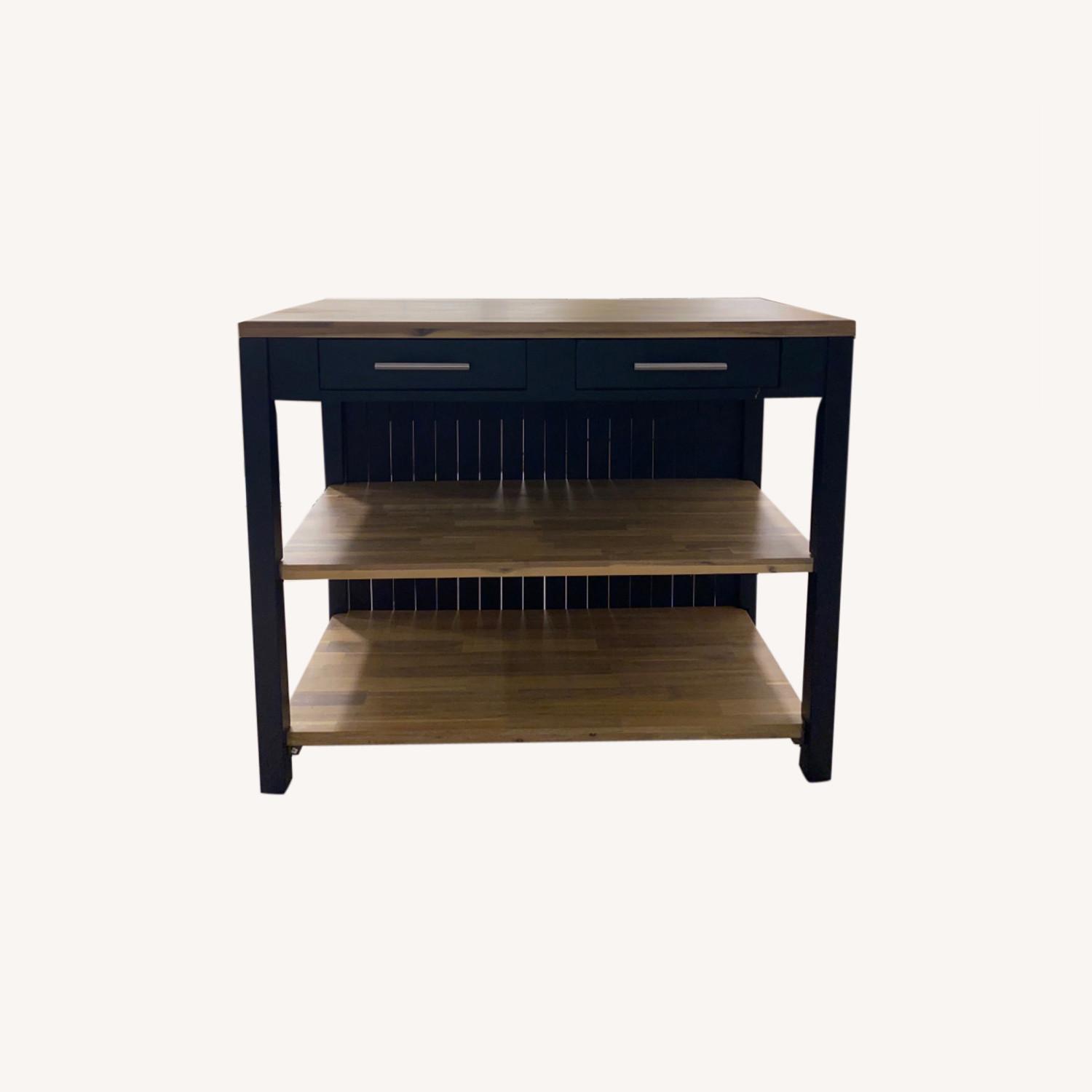 Lowe's Kitchen Island with Stools AptDeco