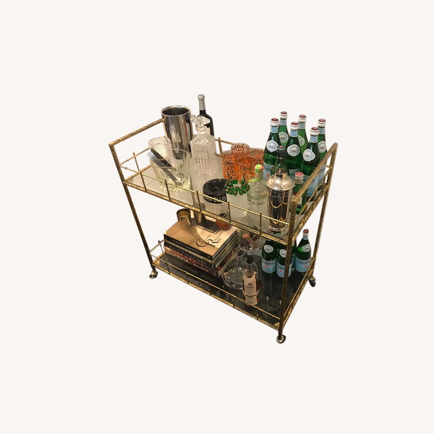 Bar Cart Antique from William Wayne & Co. - image-0