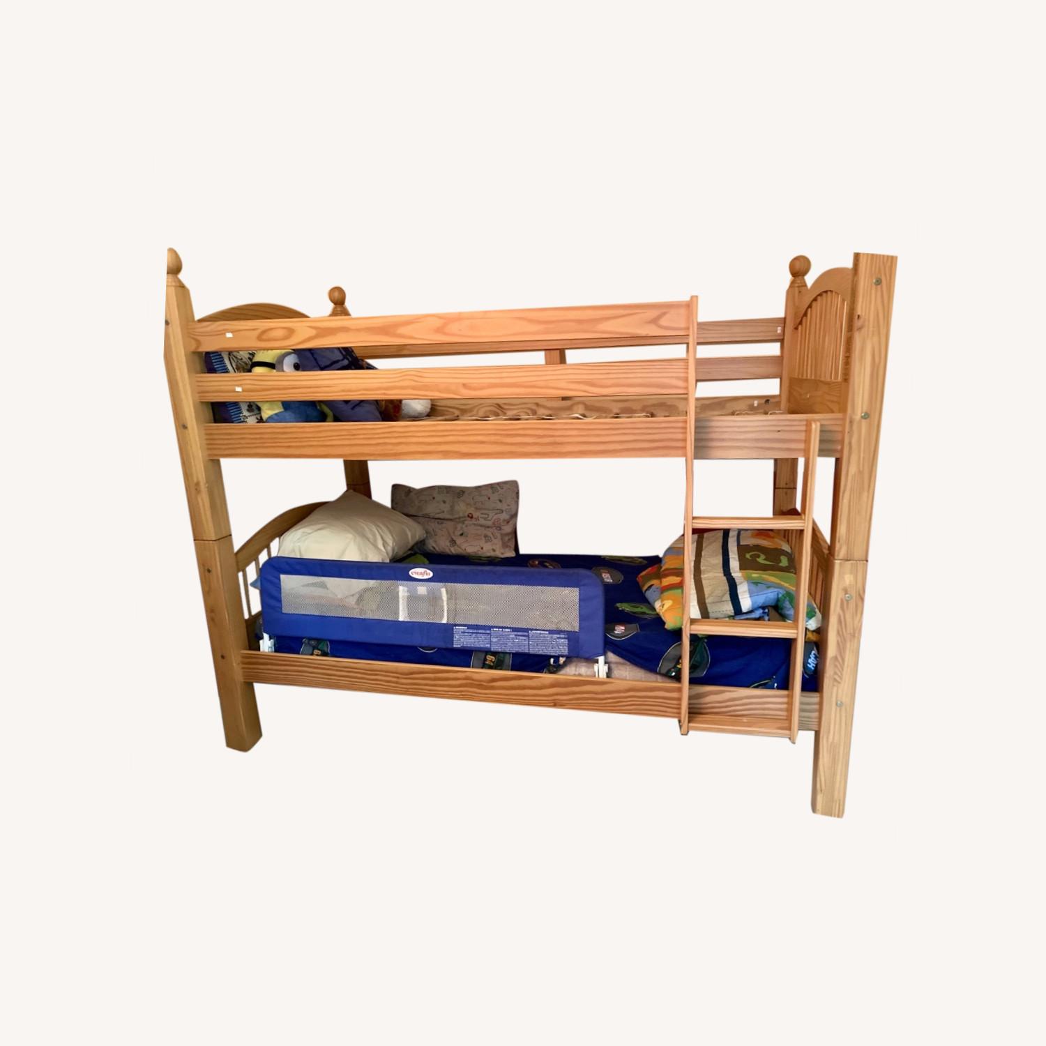 Oak Bunk Bed AptDeco