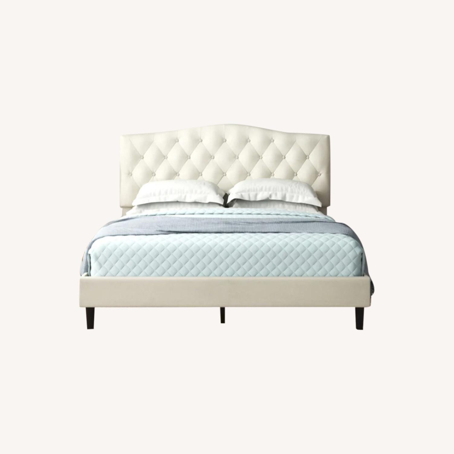 Andover Mills Upholstered Low Profile Platform Bed - image-0