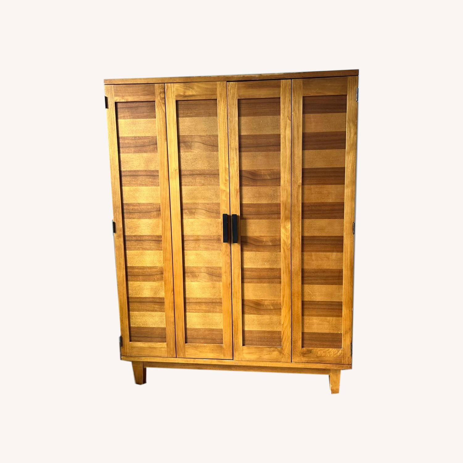 Crate and Barrel Armoire/Media Stand AptDeco