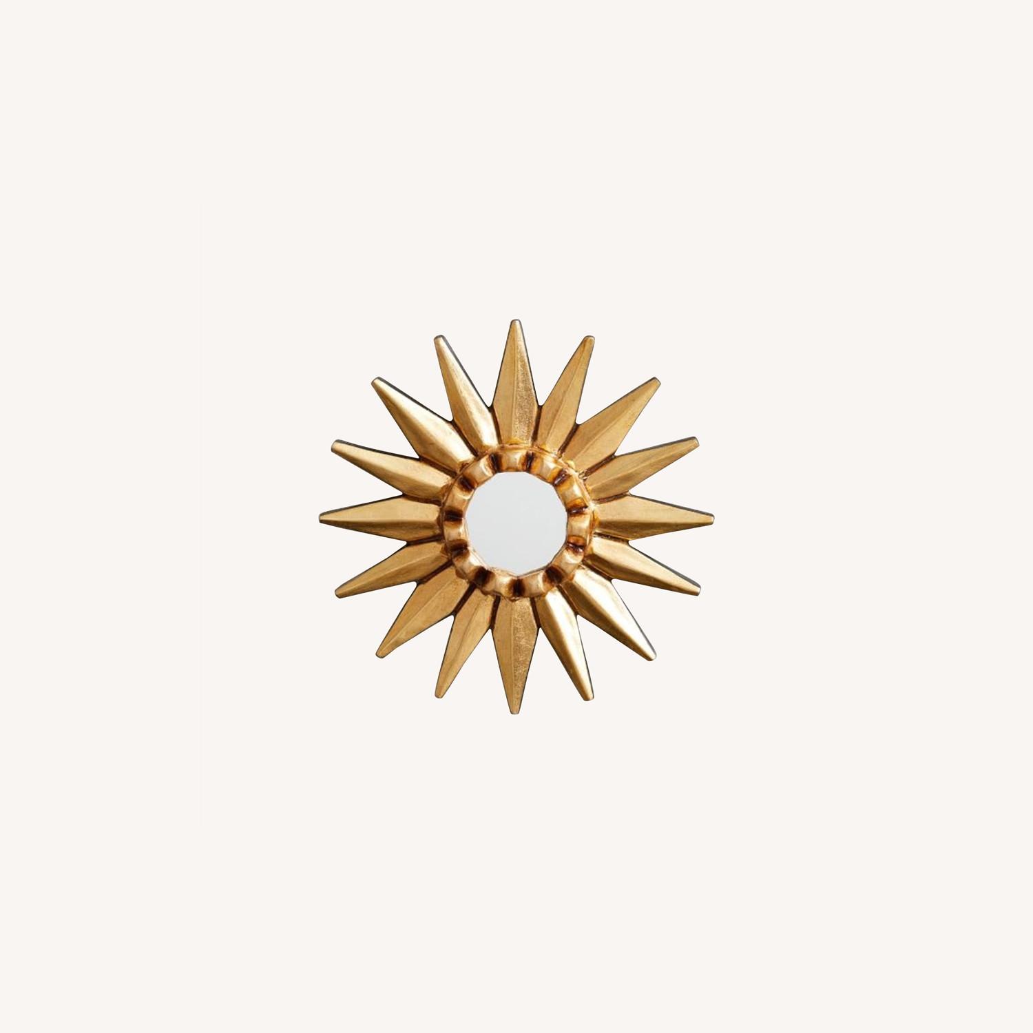 West Elm Peruvian Wall Mirror, Starburst, 8.5" AptDeco