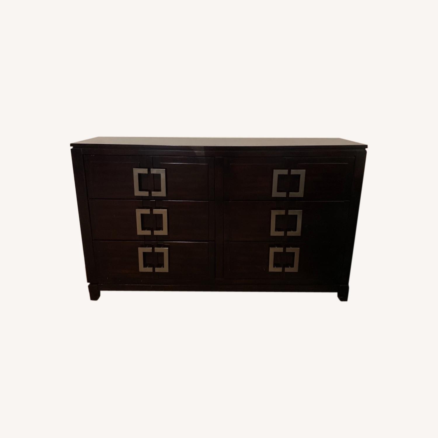 Bob's Discount Large Espresso Dresser - image-0