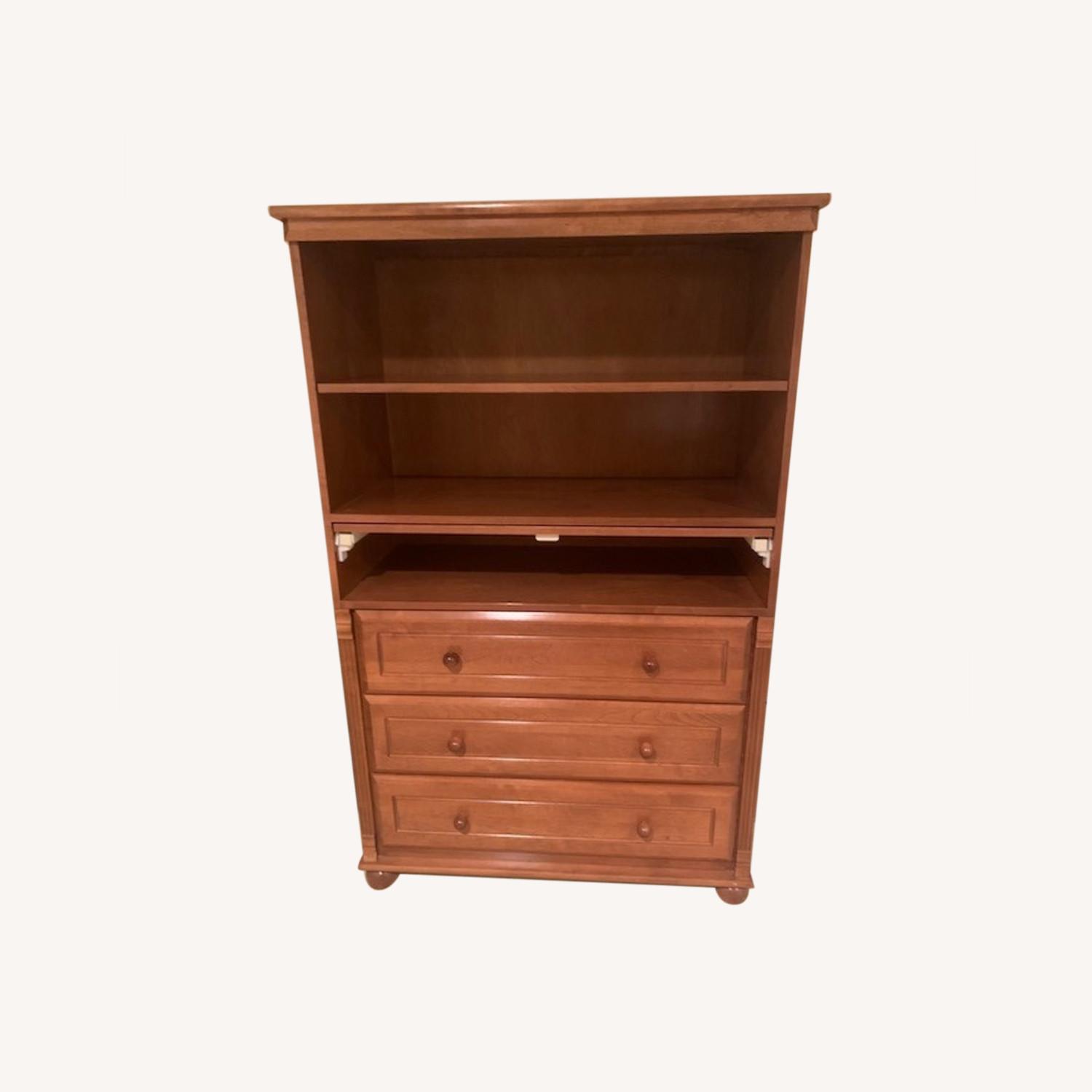 Bellini 3-Drawer Dresser w Shelves/Hutch - image-0