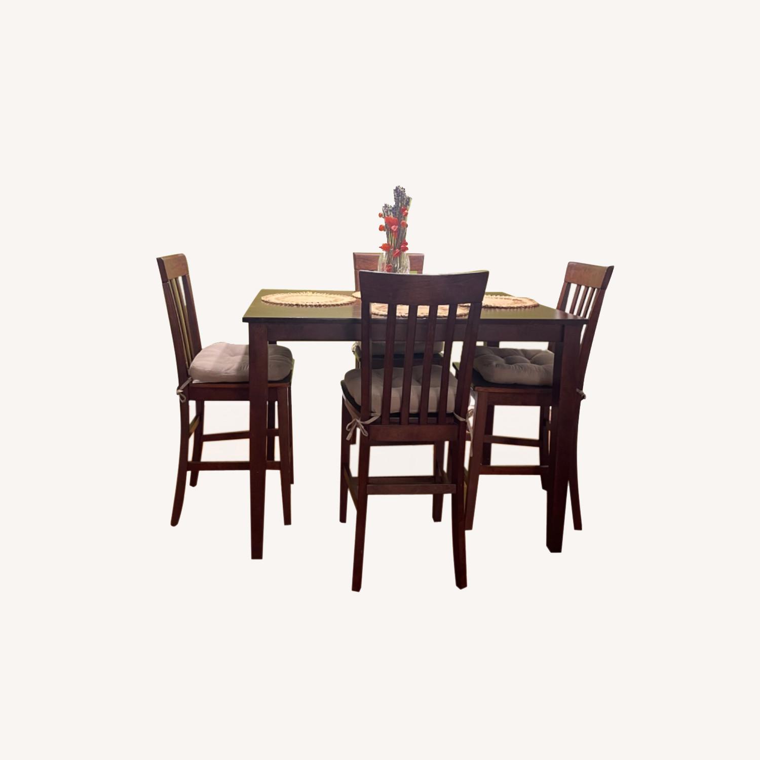 Raymour & Flaningan 5-pc. Counter-Height Dining Set - image-0