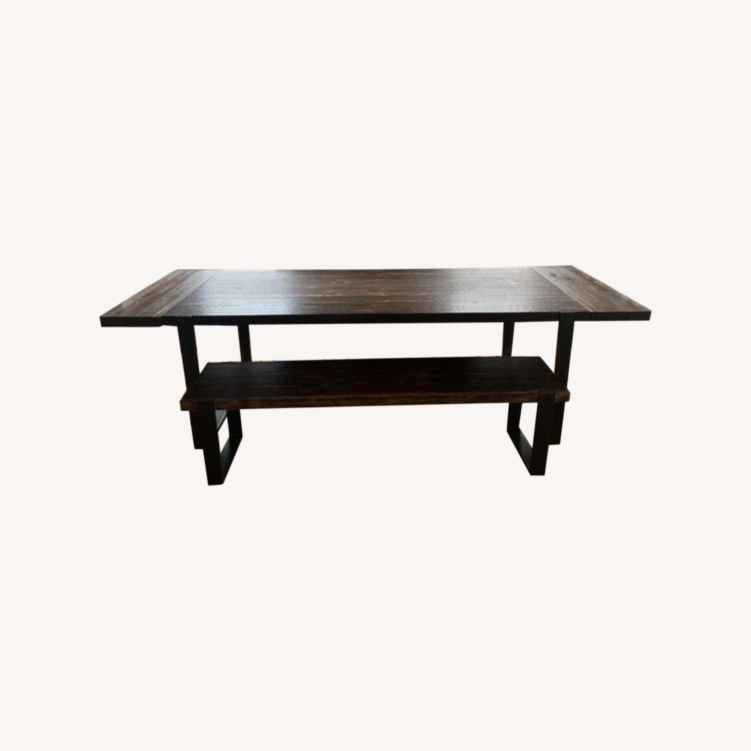 Dining Table with Matching Bench AptDeco