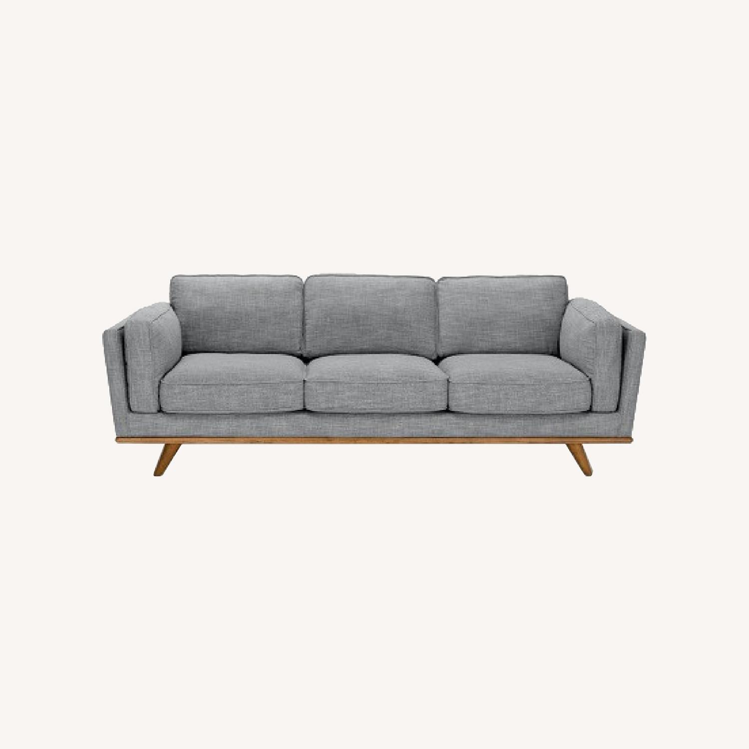 Article Mid-Century Grey Sofa - image-0