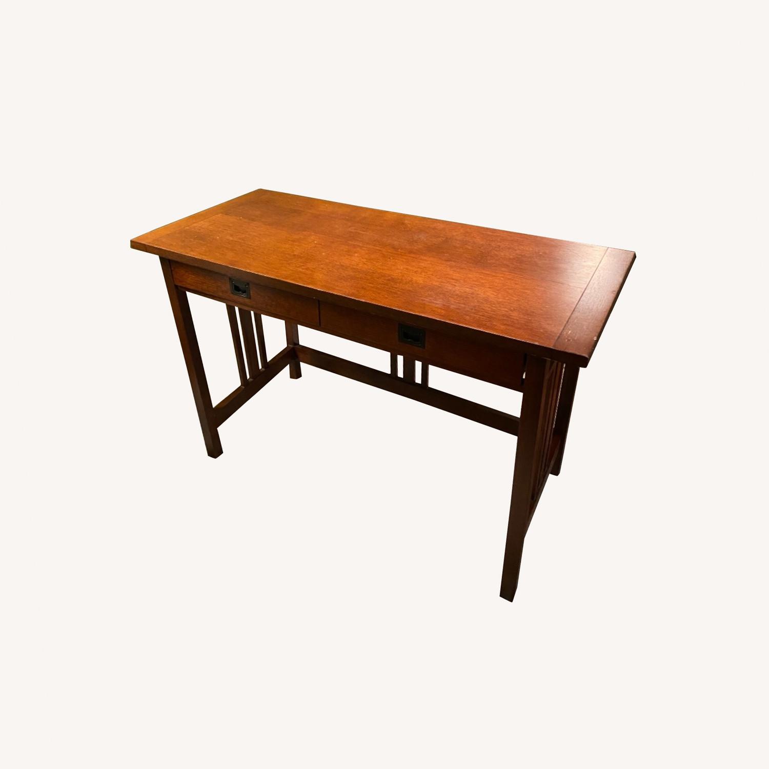 48 Crate and Barrel Writing Desk AptDeco
