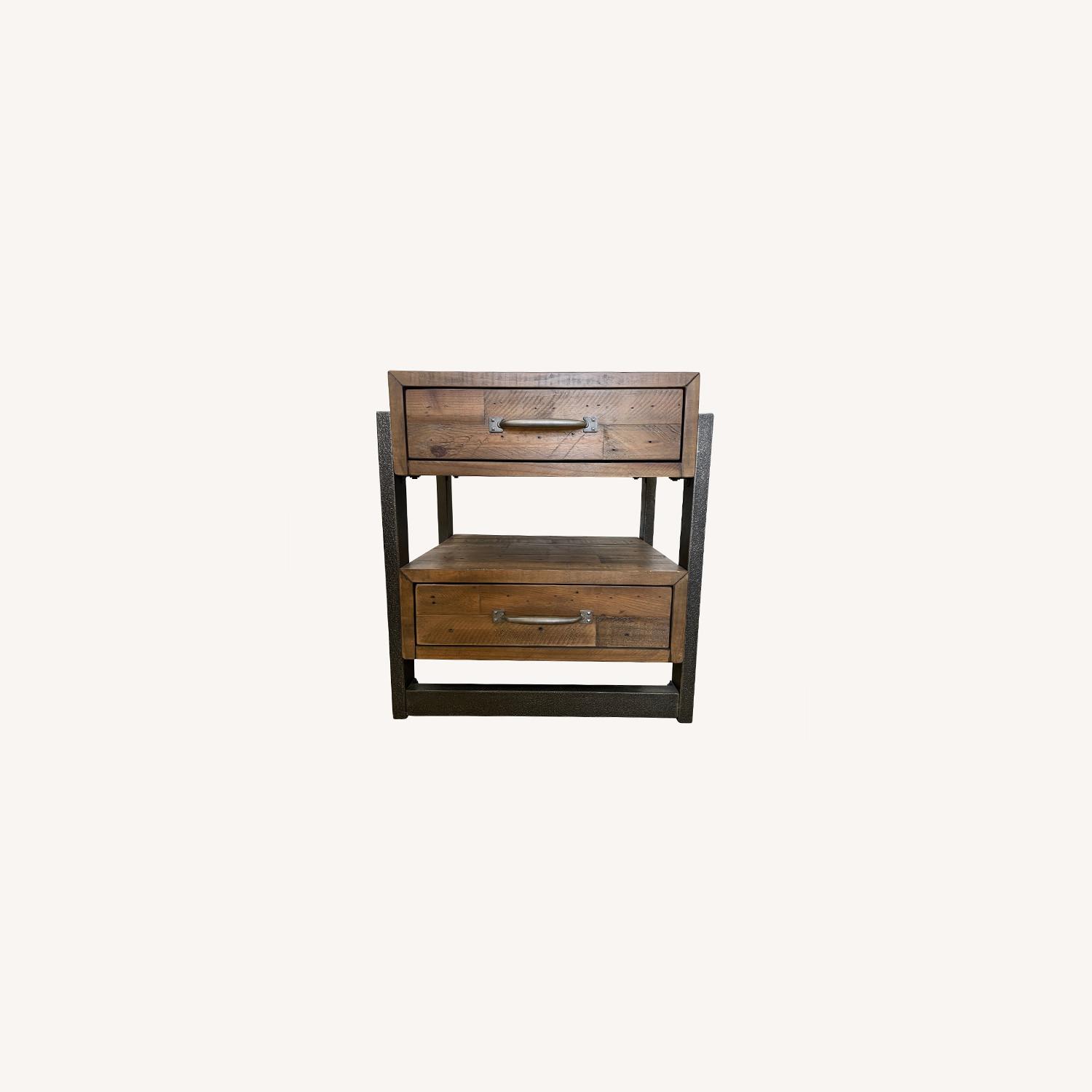 Ashley Furniture Reclaimed Wood Side Tables - image-0