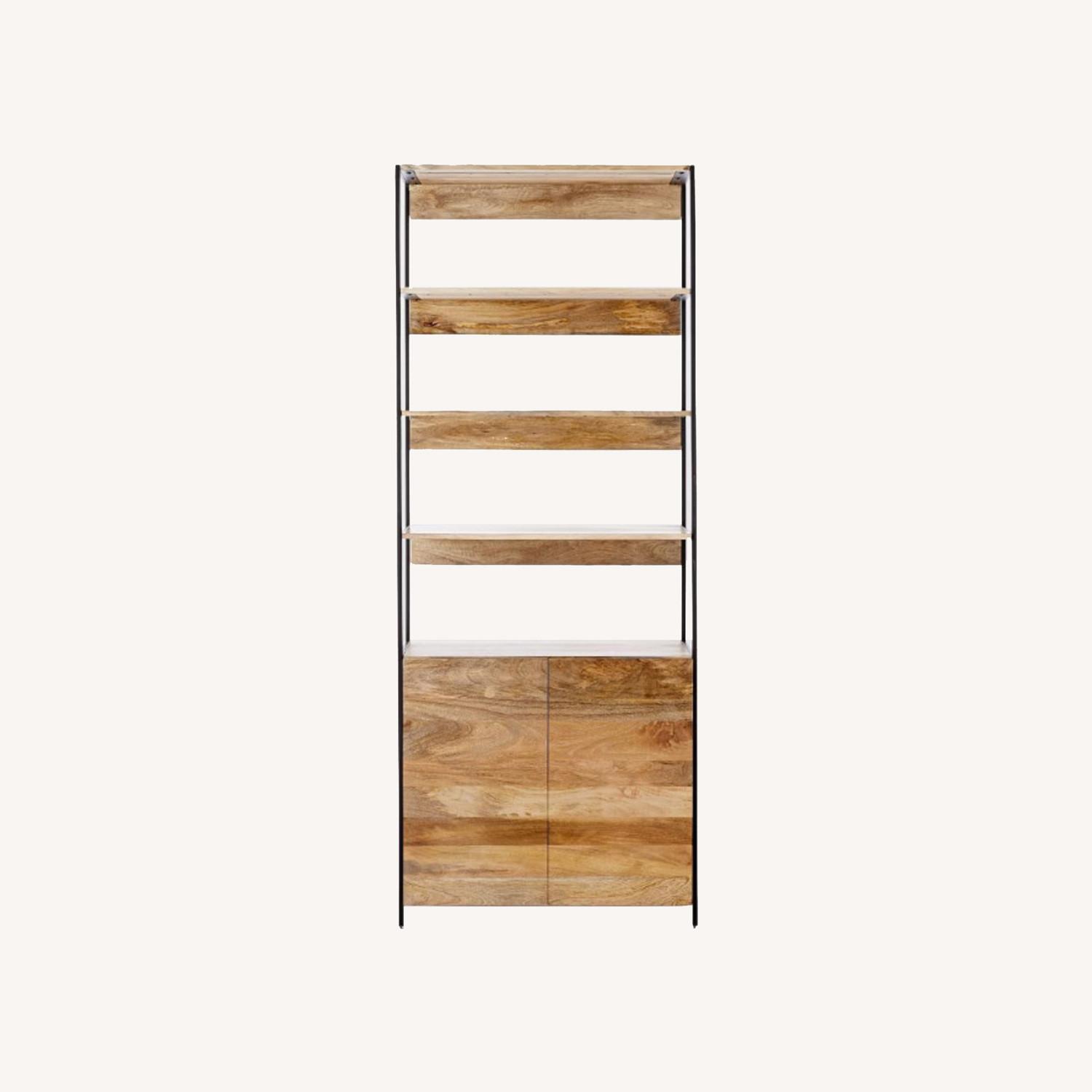 West Elm Industrial Modular Storage Bookcase AptDeco