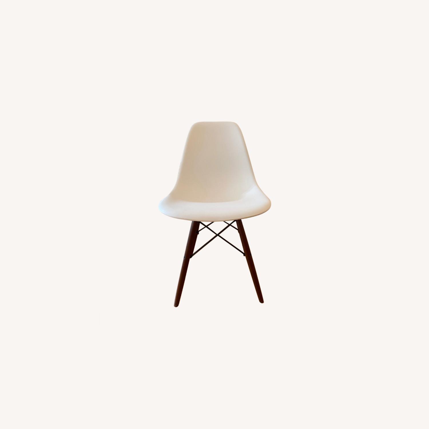 AllModern Plastic Mid Century Style Dining Chairs - image-0