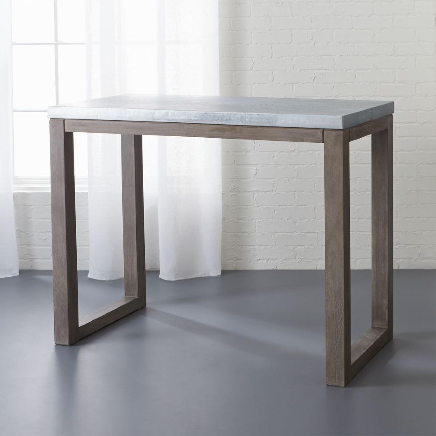 CB2 Stern Metal Counter Table - image-4