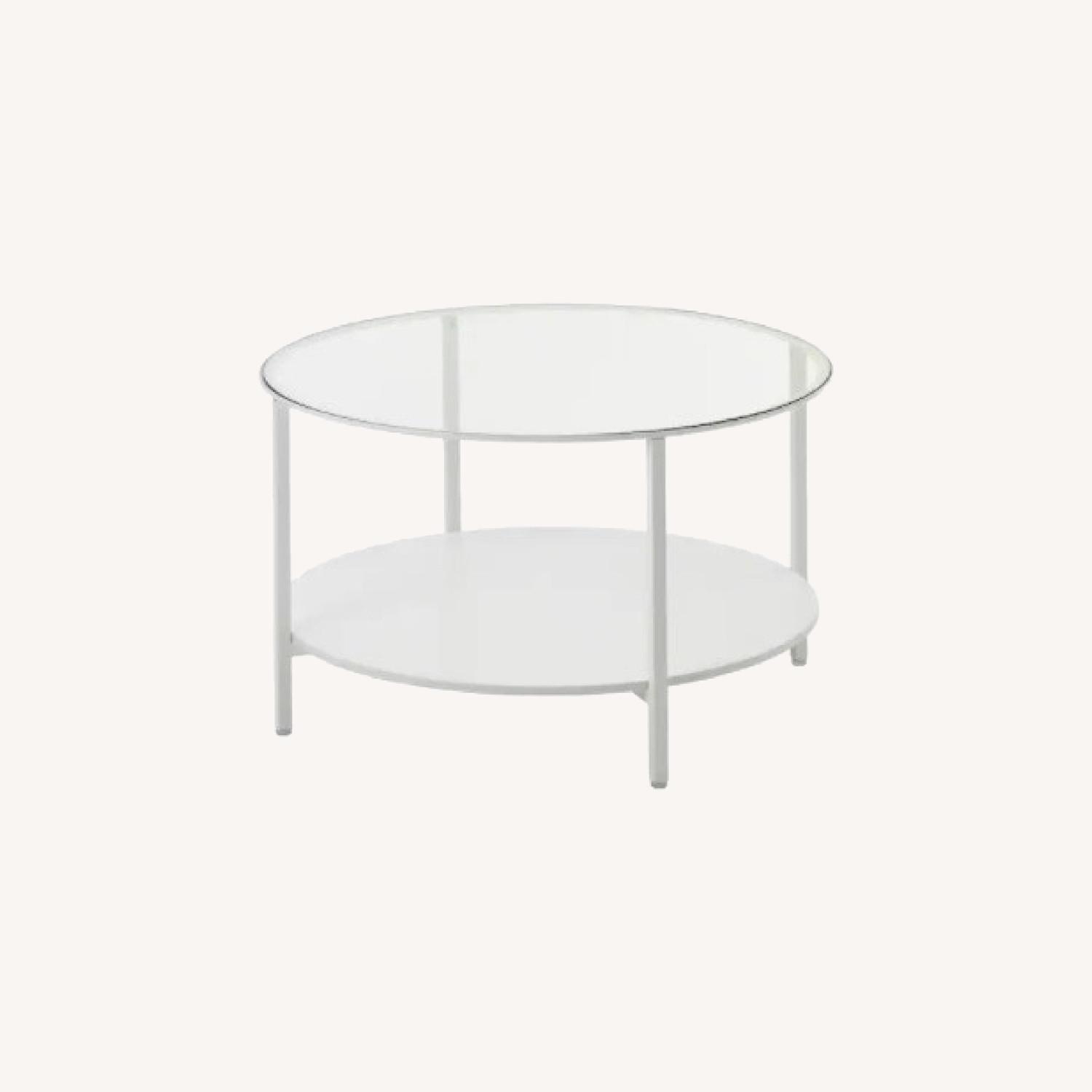 IKEA Glass Coffee Table - image-0