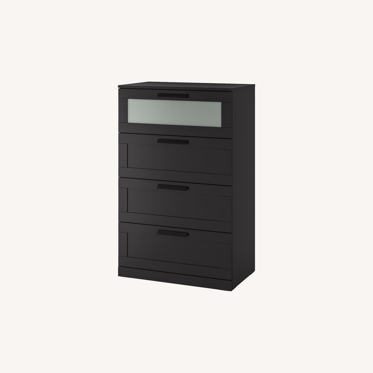 IKEA Brimnes Dresser in Black - image-4
