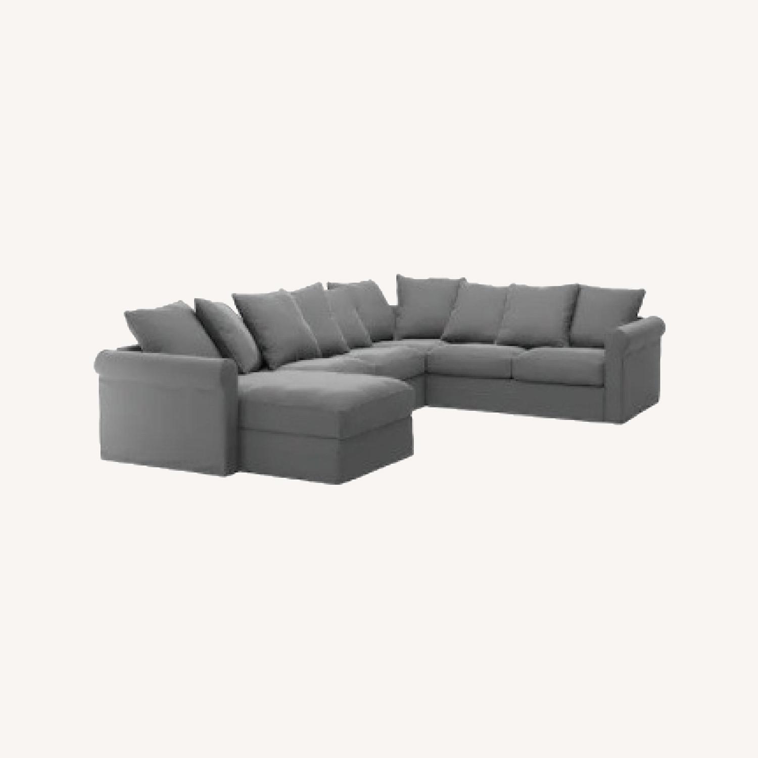 IKEA Gronlid 5 Seat Sectional with Chaise AptDeco