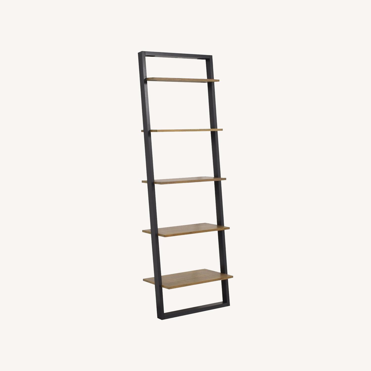 West Elm Ladder Shelfstorage Wideshelf, Sand/stone AptDeco