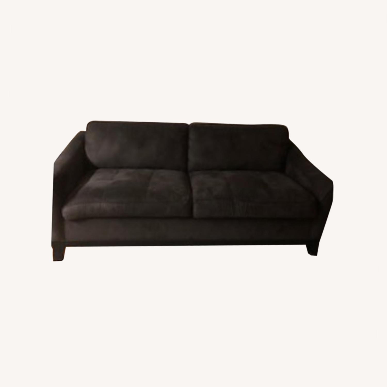 Raymour & Flanigan Gray Sleep Sofa Couch AptDeco