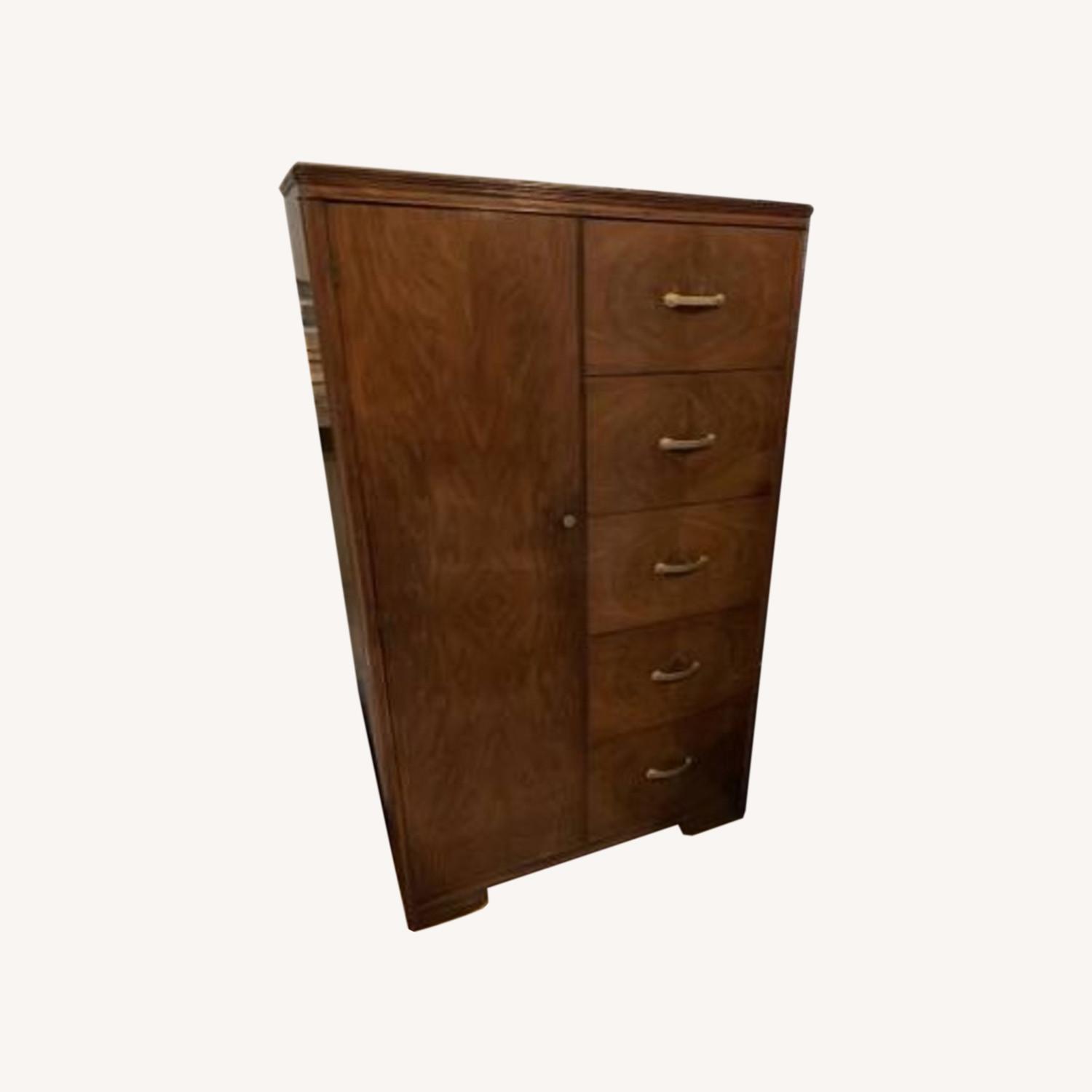 Vintage Wooden Armoire AptDeco