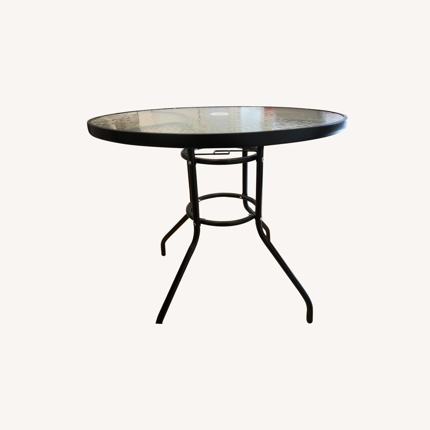 Glass Patio Table - image-0