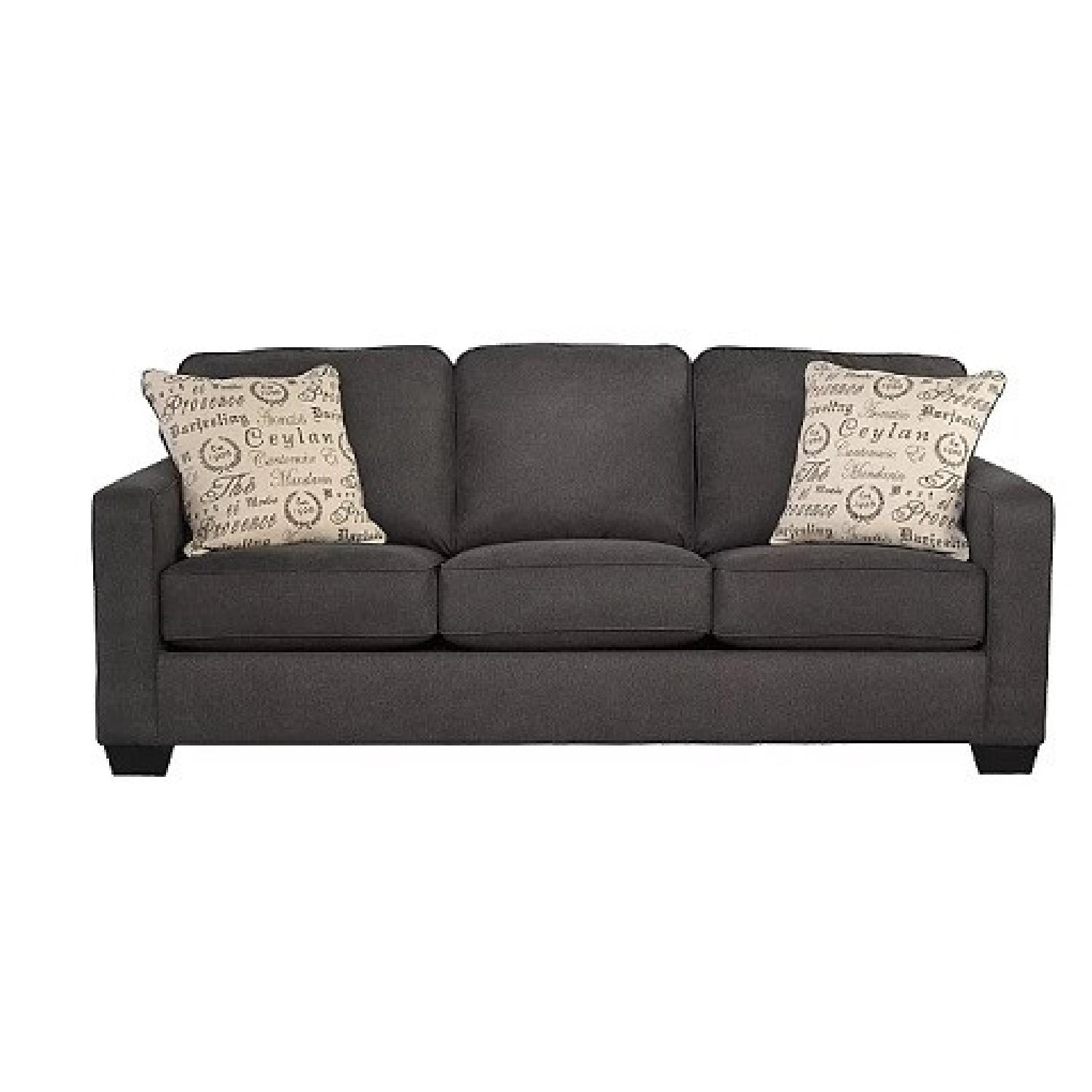 Ashley Furniture Alenya Sofa Charcoal Grey AptDeco