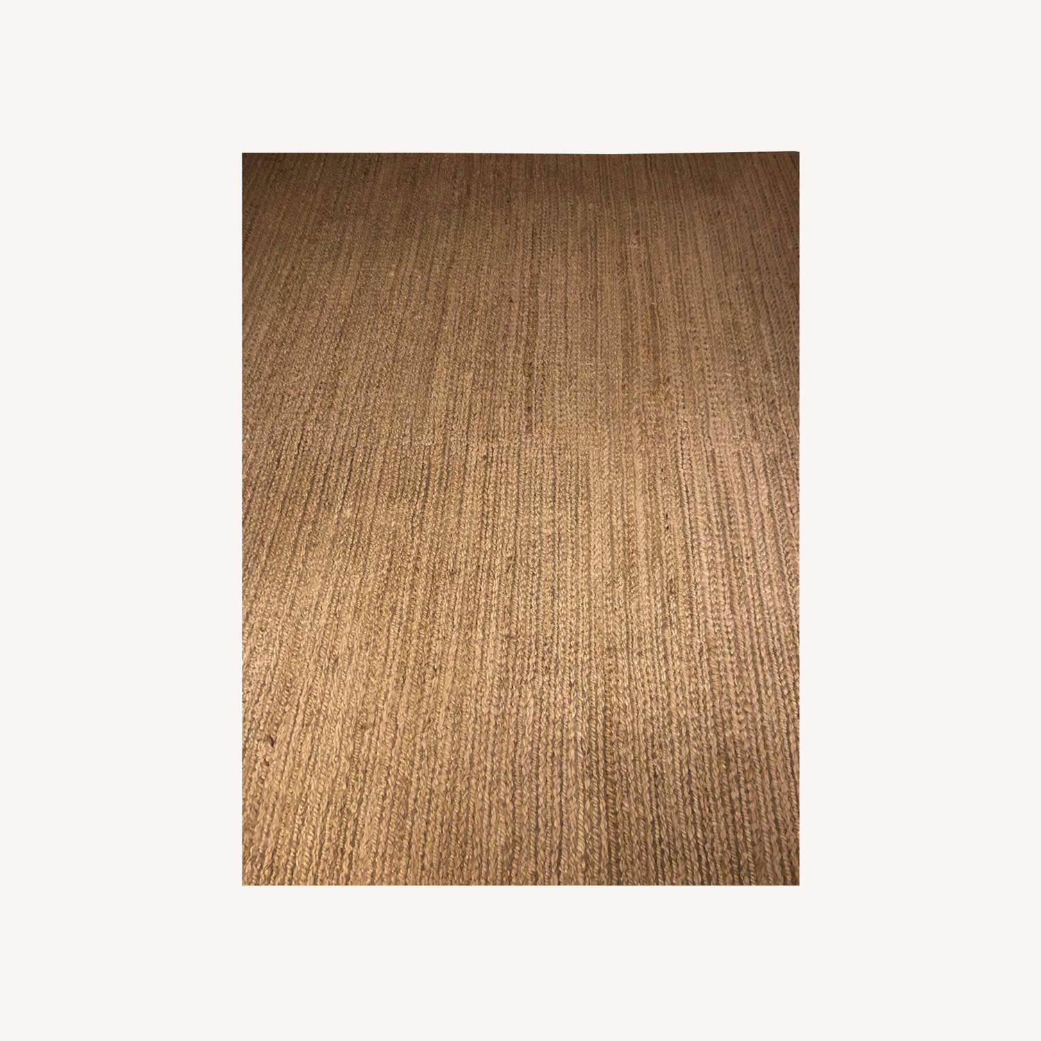 Pottery Barn Heather Chenille Jute Rug AptDeco