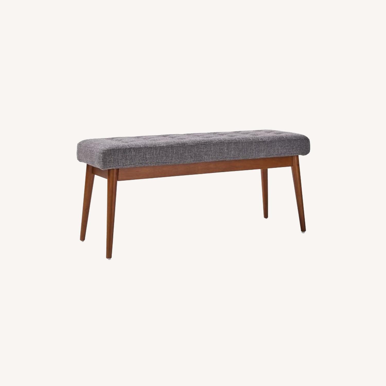 West Elm MidCentury Bench AptDeco