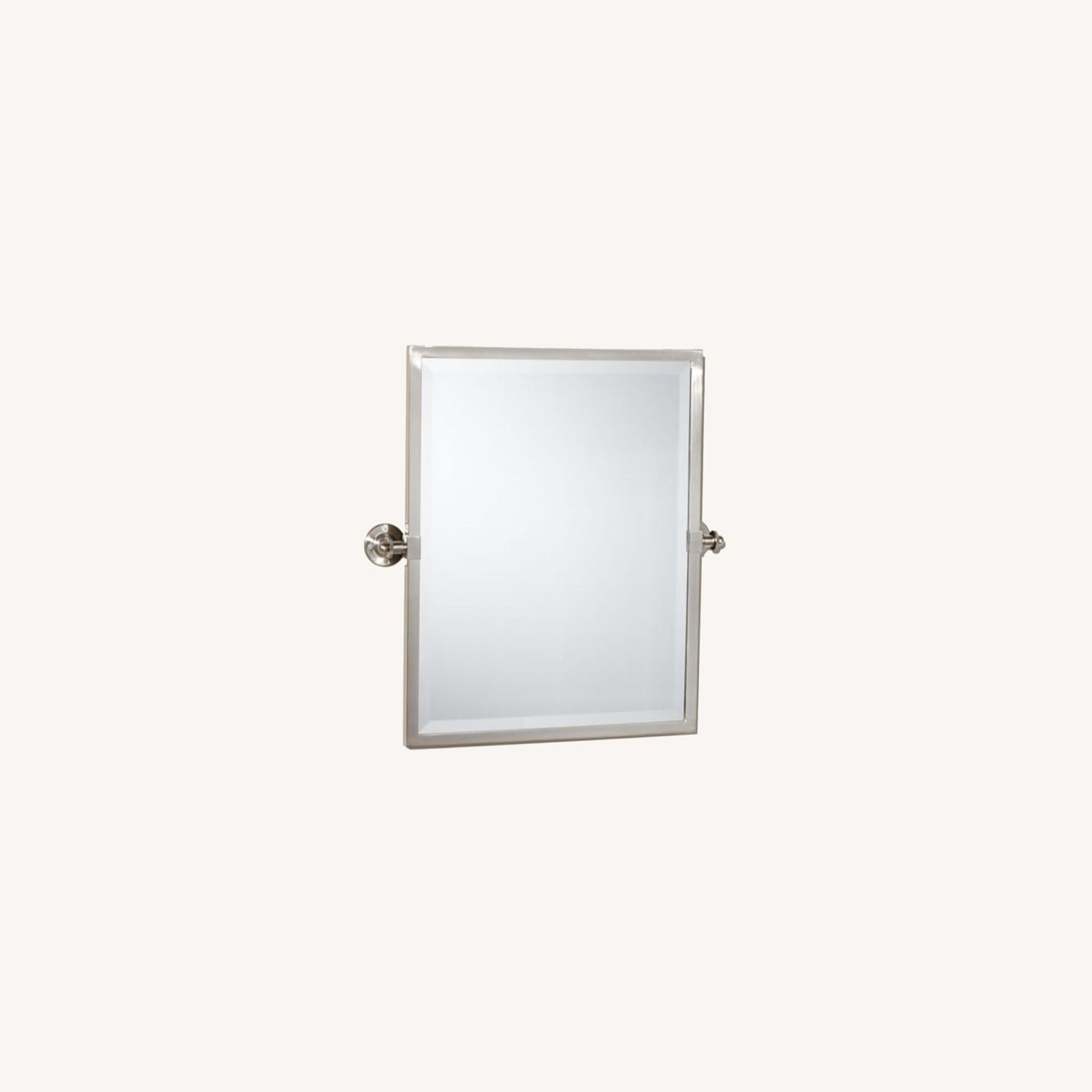 Pottery Barn Kensington Rectangular Mirror, Satin AptDeco