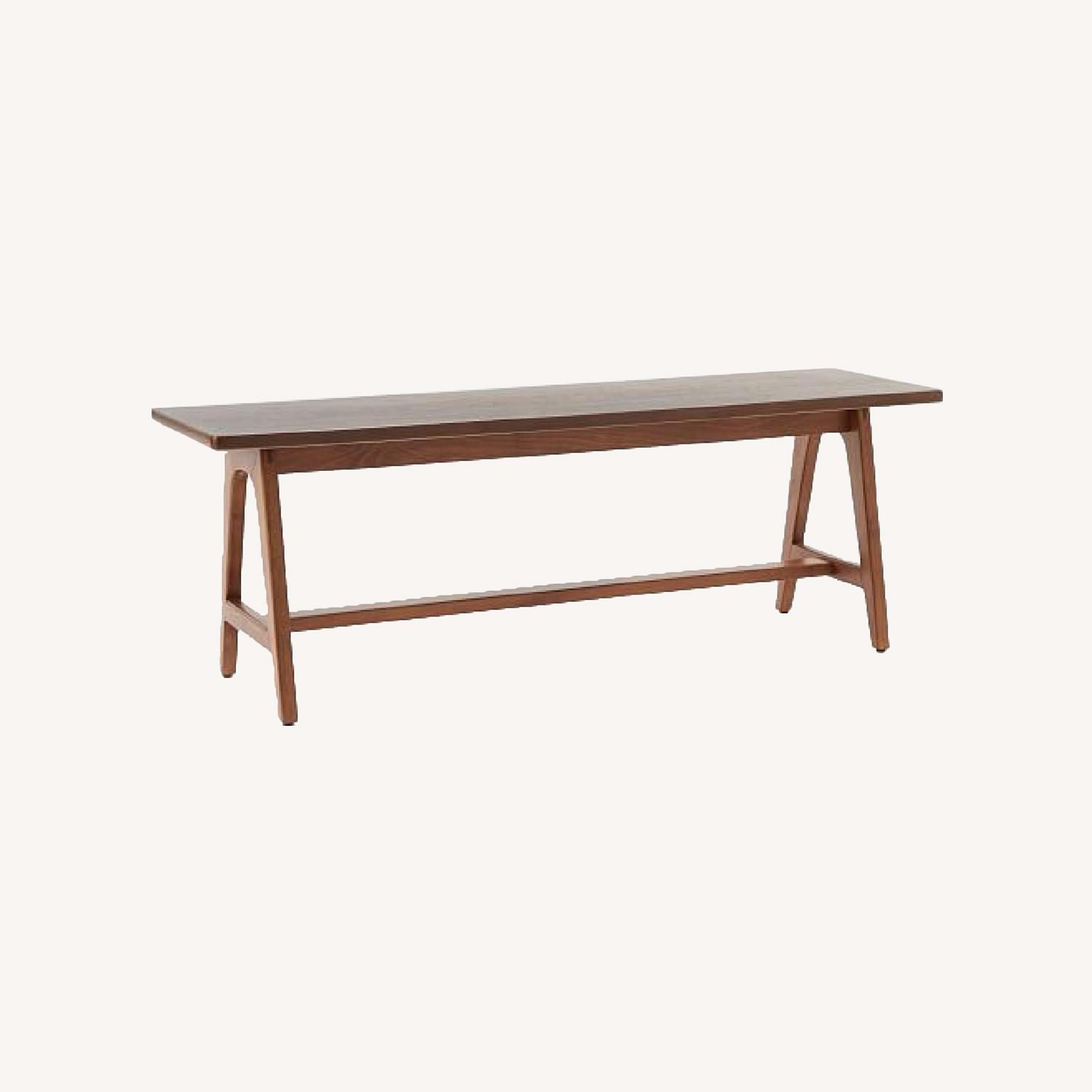 West Elm Mid Century A frame Bench - image-0
