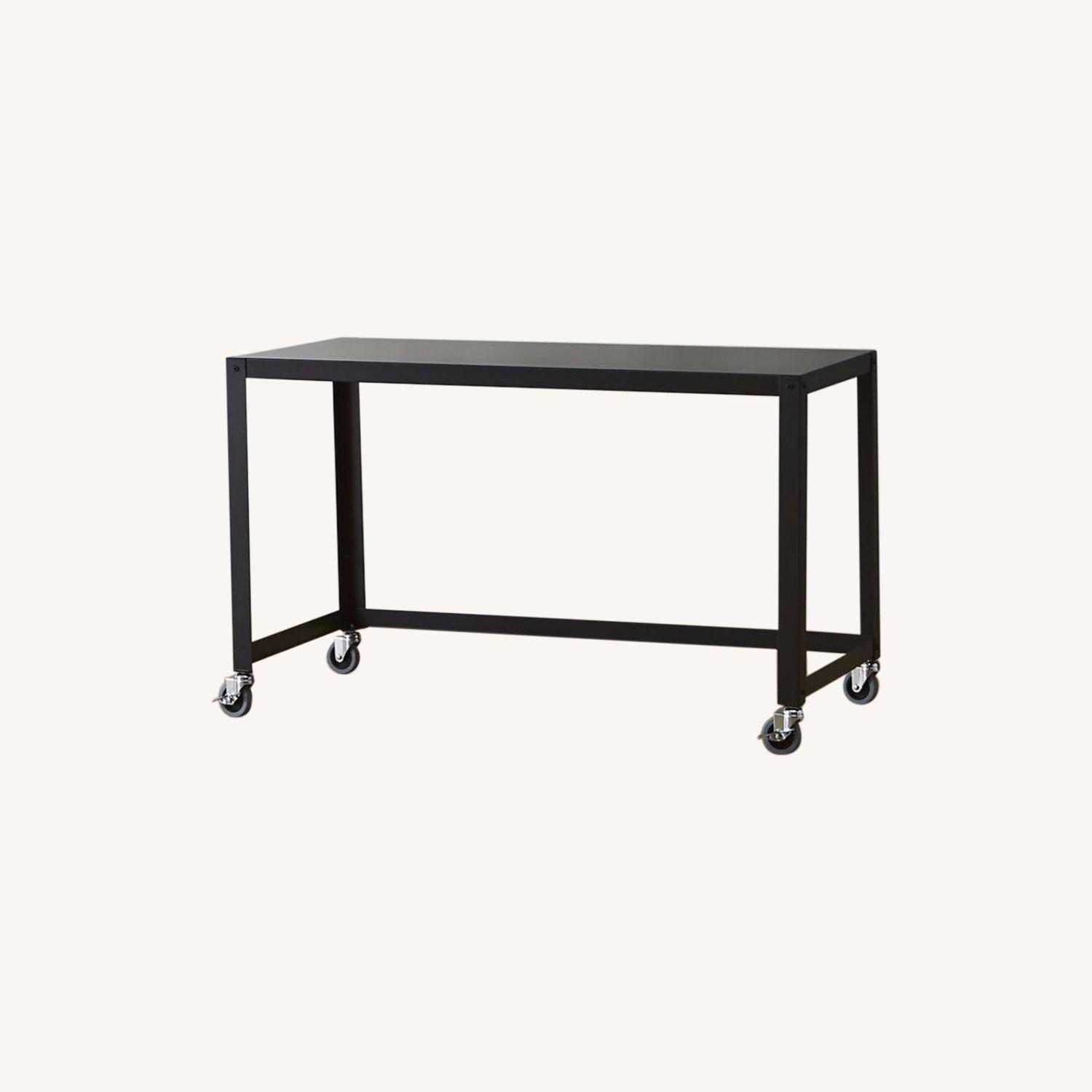CB2 Go Cart Rolling Desk - image-0