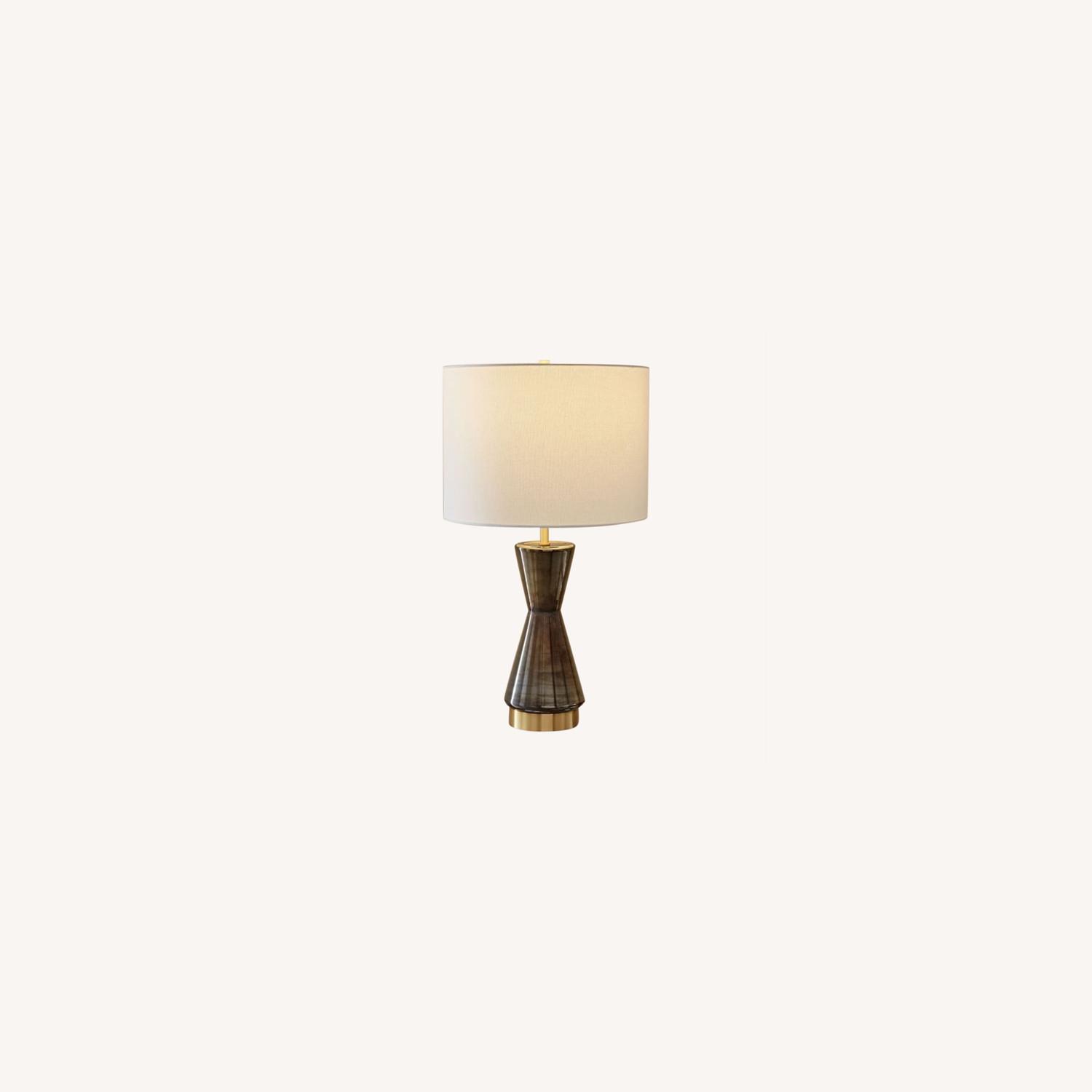West Elm Metalized Table Lamp AptDeco
