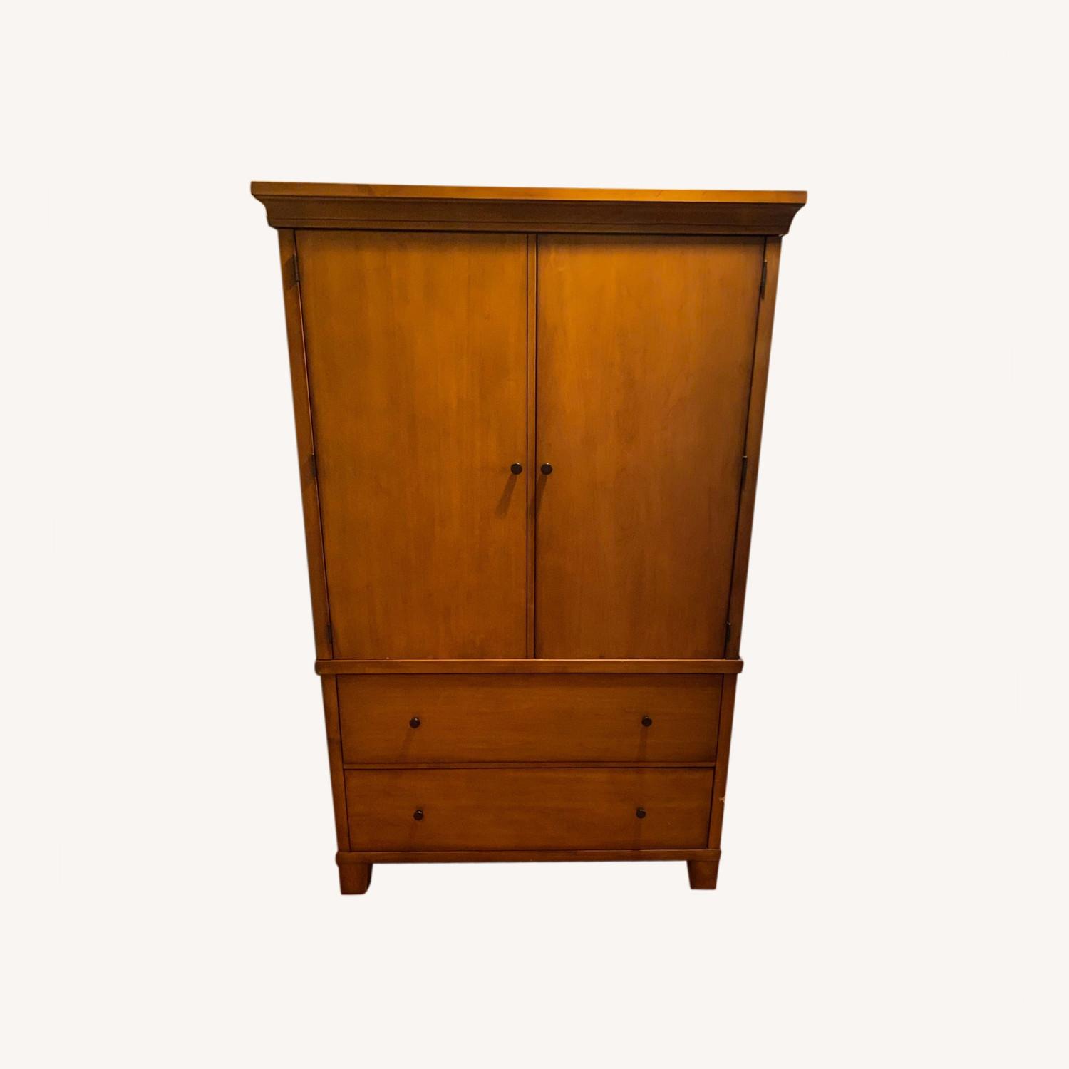 Pottery Barn Armoire/Entertainment Center AptDeco