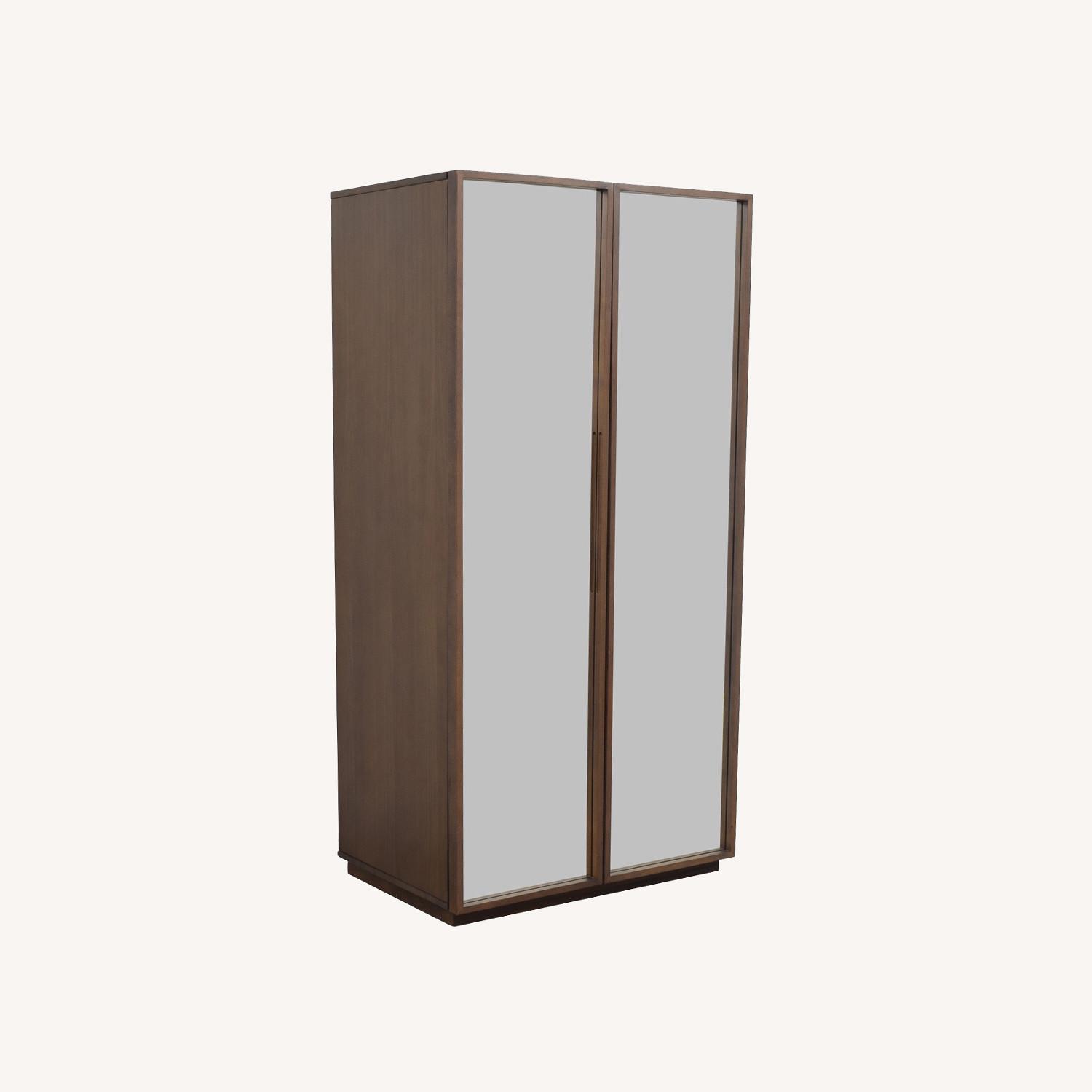 CB2 Mirrored Wardrobe - image-0