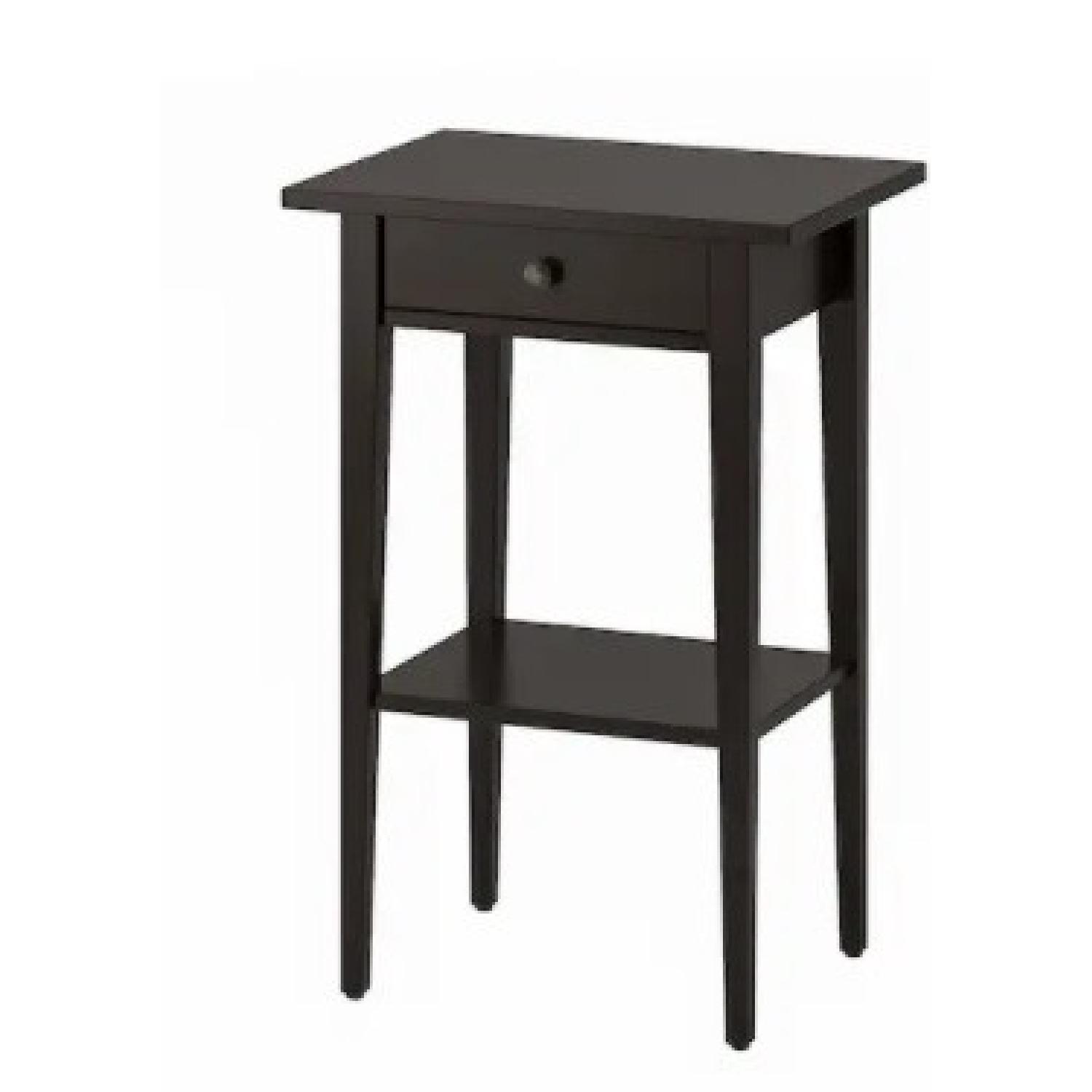 IKEA HEMNES Side Tables Dark Brown - image-5