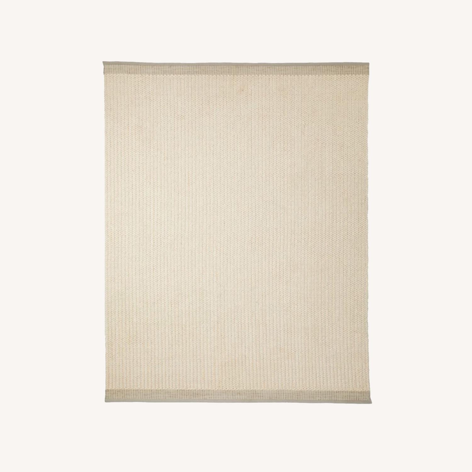 West Elm Chunky Twist Responsibly Sourced Wool Rug 6x9 - image-0