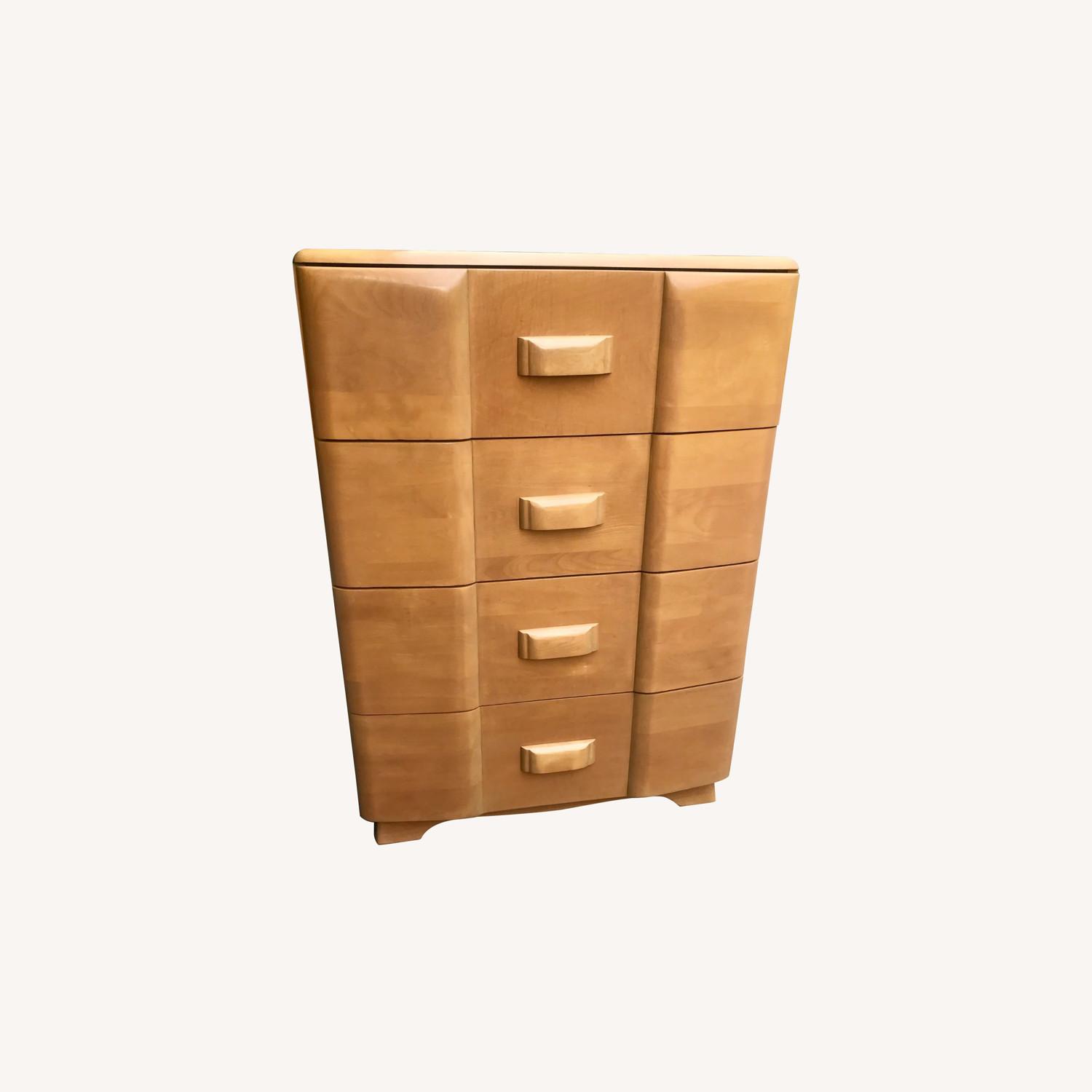 Heywood Wakefield Tallboy "Riviera" line Dresser - image-0