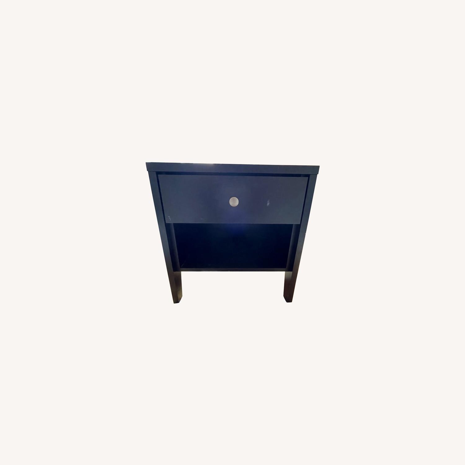 Simple 1 Drawer Side Table - image-0