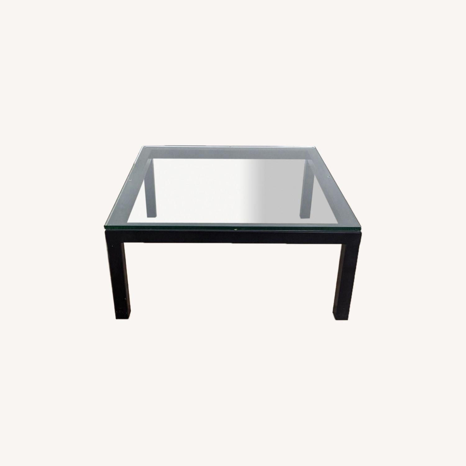 Glass Top Coffee Table - image-0