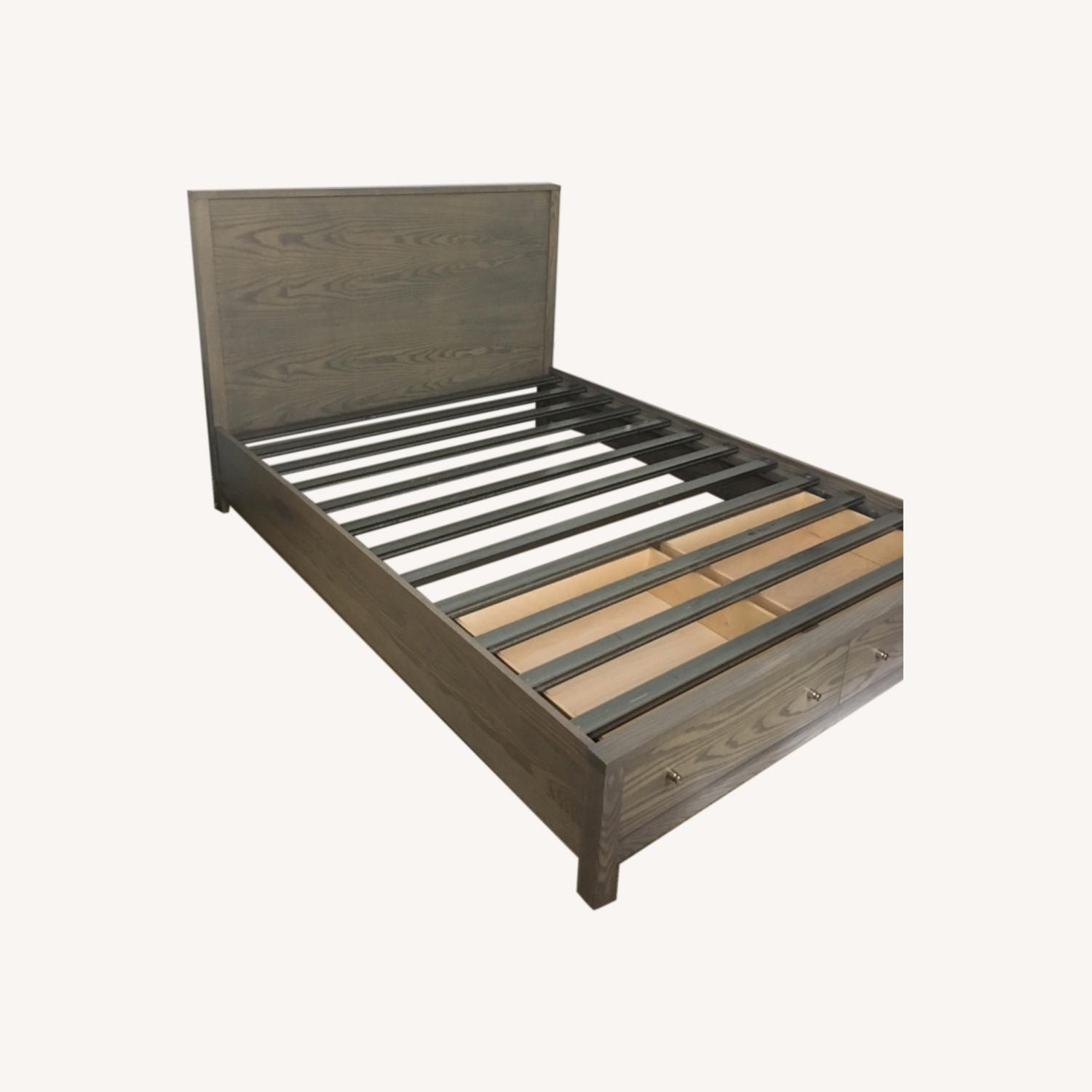 Room & Board Queen size Emerson Storage Bed AptDeco