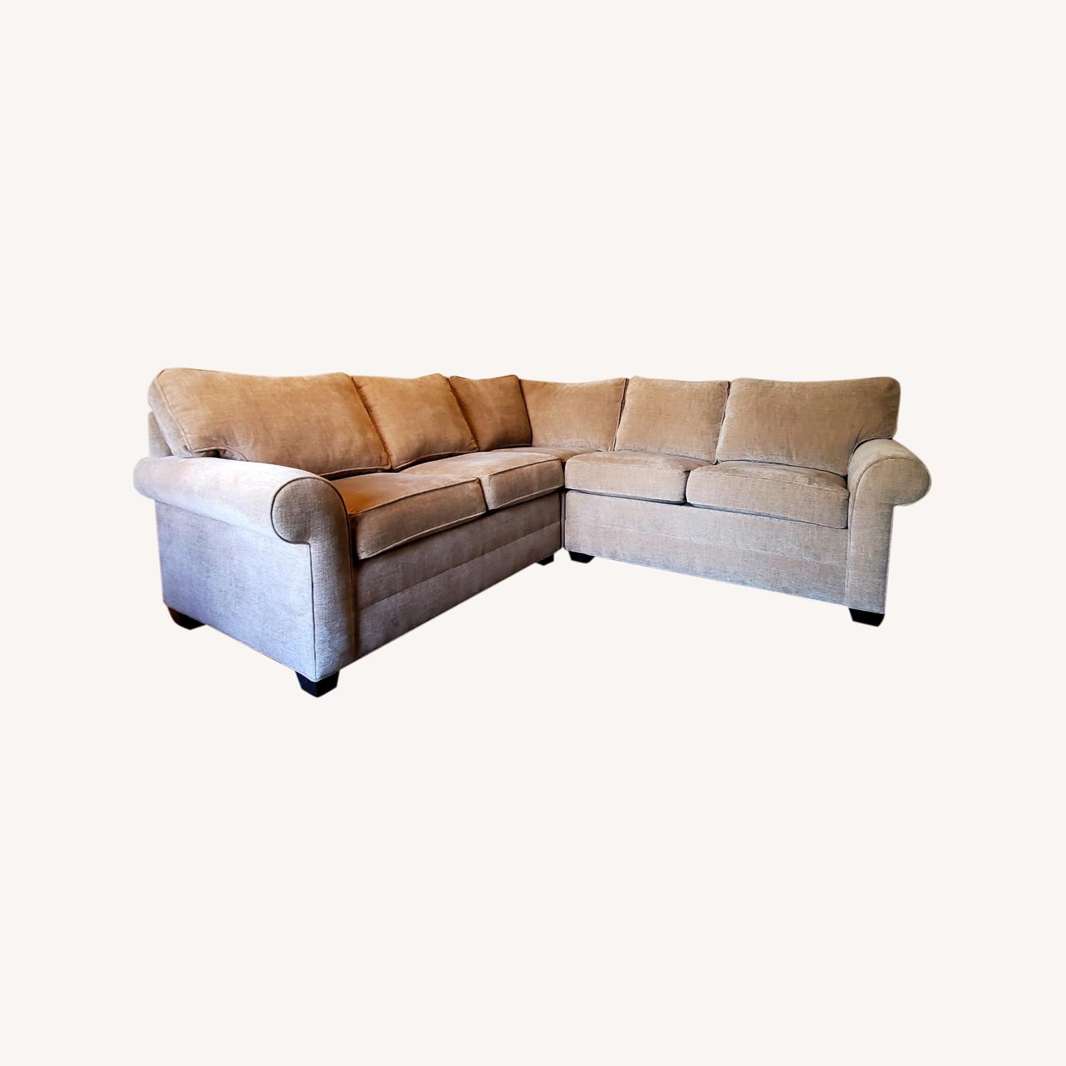 Ethan Allen Sectional Sofa AptDeco