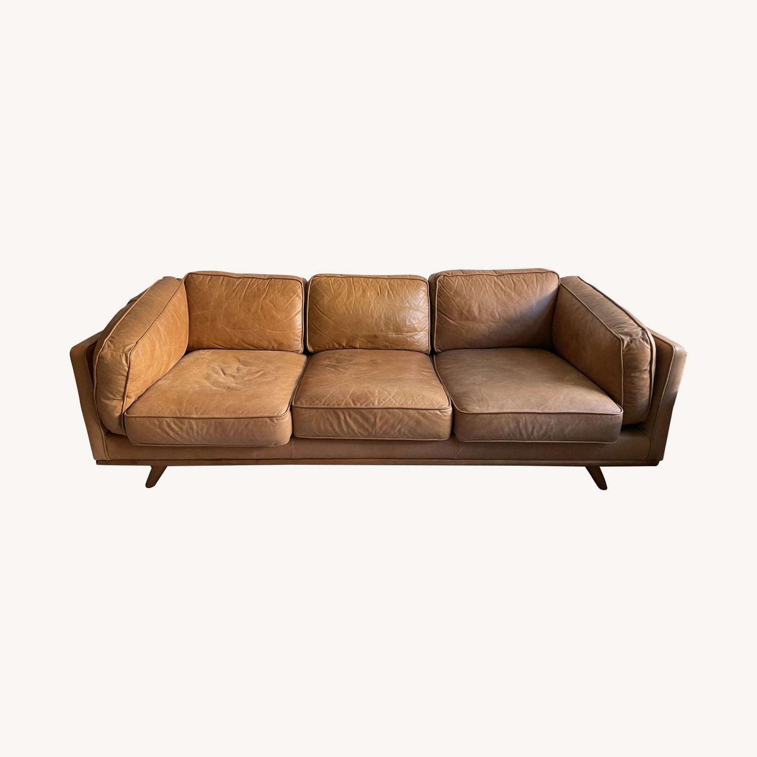Timber Charme Tan Sofa
