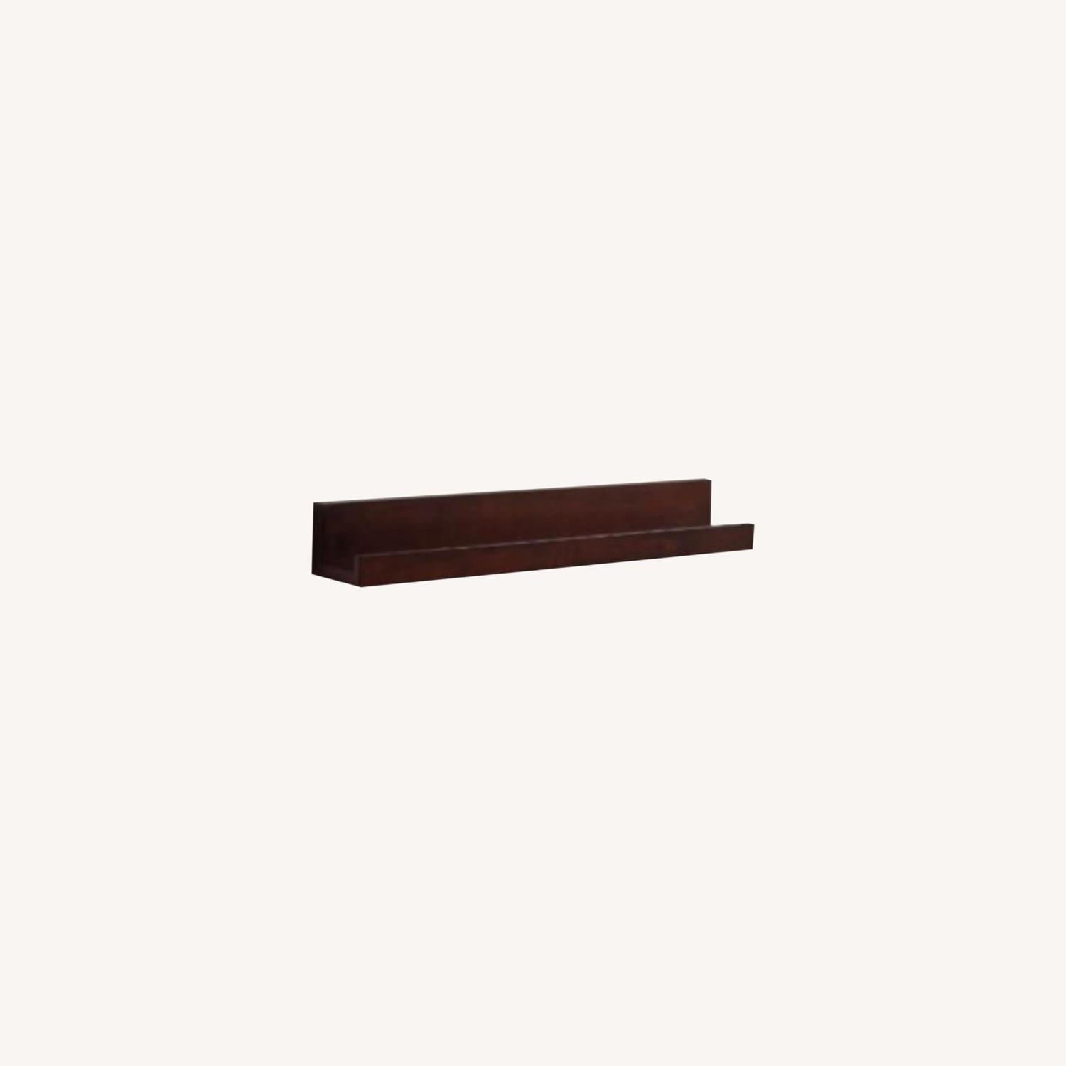 Pottery Barn Espresso, 60" Floating Ledge AptDeco