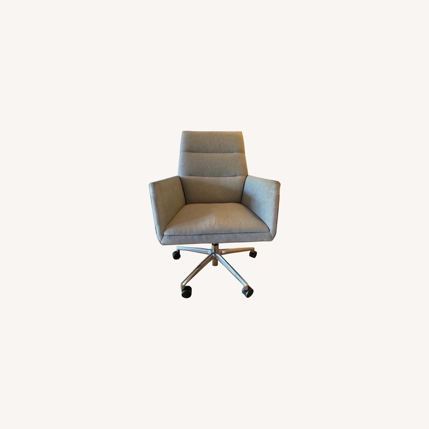 Room & Board Light Grey Office Chair - image-0