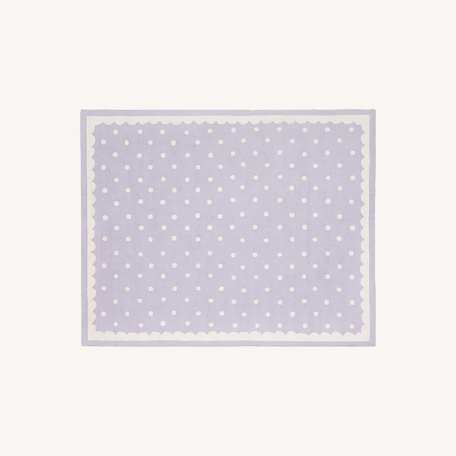 Pottery Barn Leila Kids Purple Rug - image-0