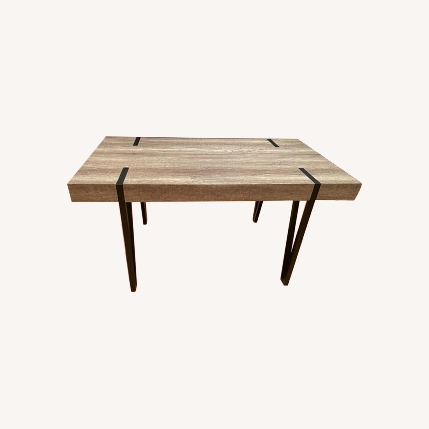 Wayfair Industrial Dining Table AptDeco