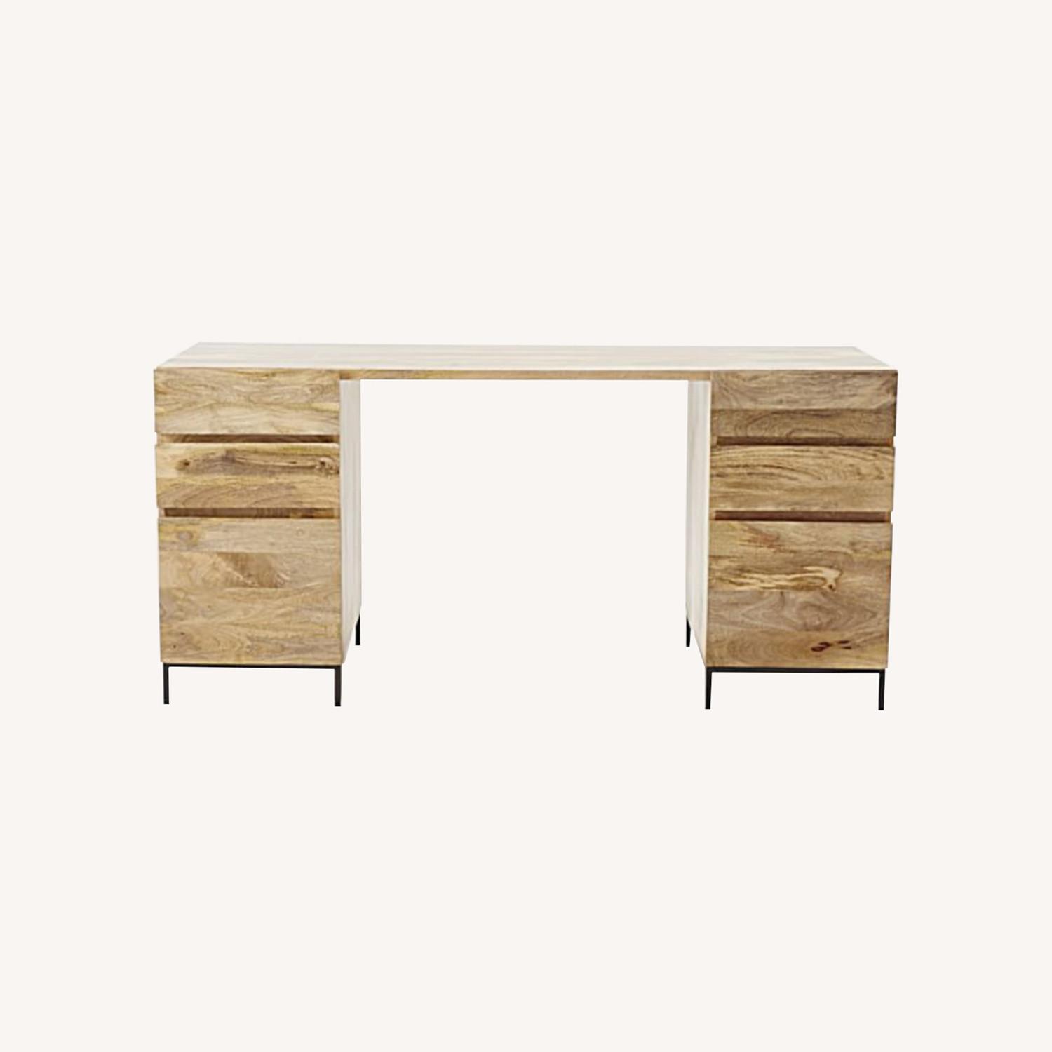 West Elm Industrial Desk AptDeco