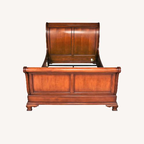 Used Thomasville Queen Sleigh Bed for sale on AptDeco
